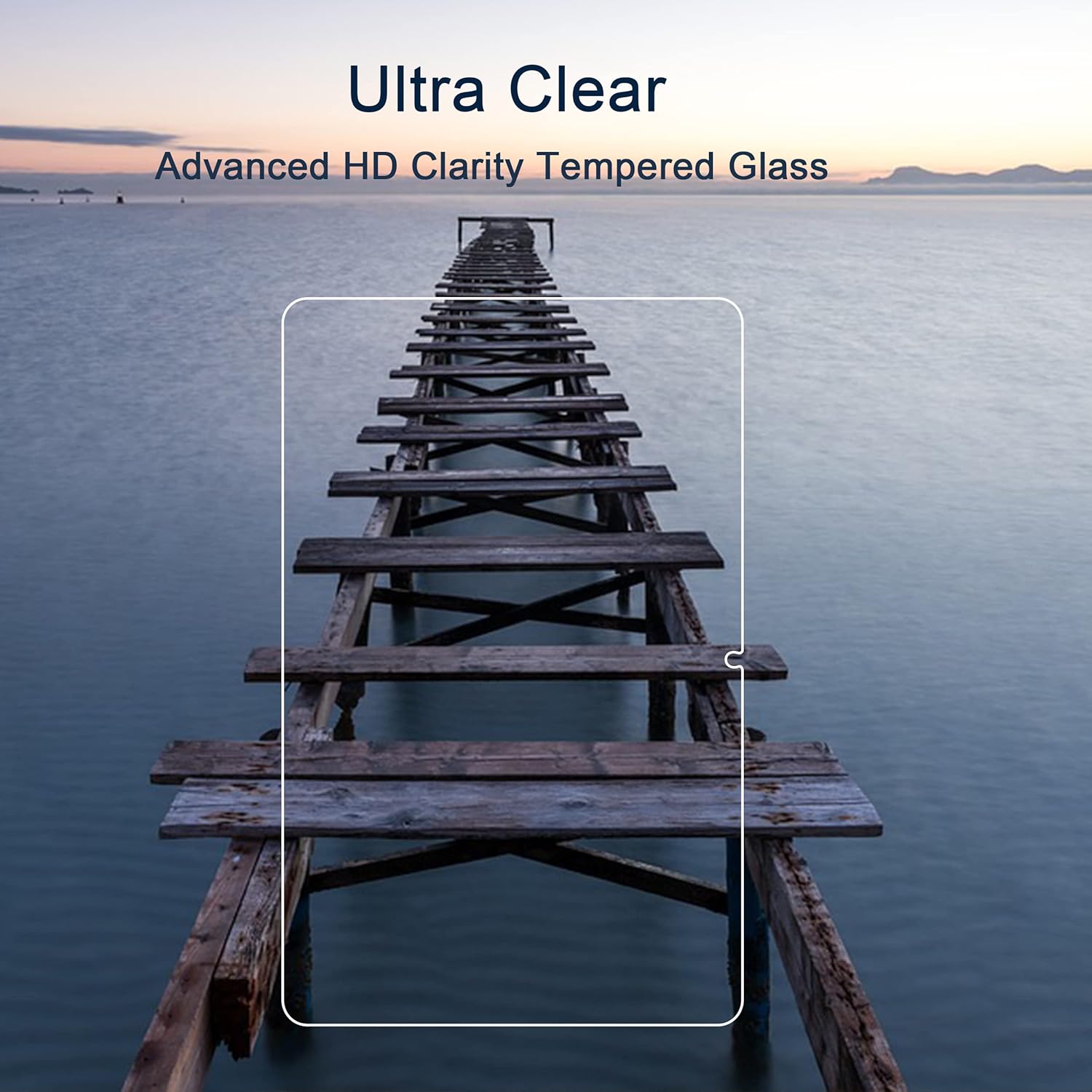 Ailun Screen Protector for Galaxy Tab S8 Plus/S7 FE/S7+, 12.4 inch 2Pack Tempered Glass 9H Hardness 2.5D Edge Ultra Clear Anti Scratch Case Friendly