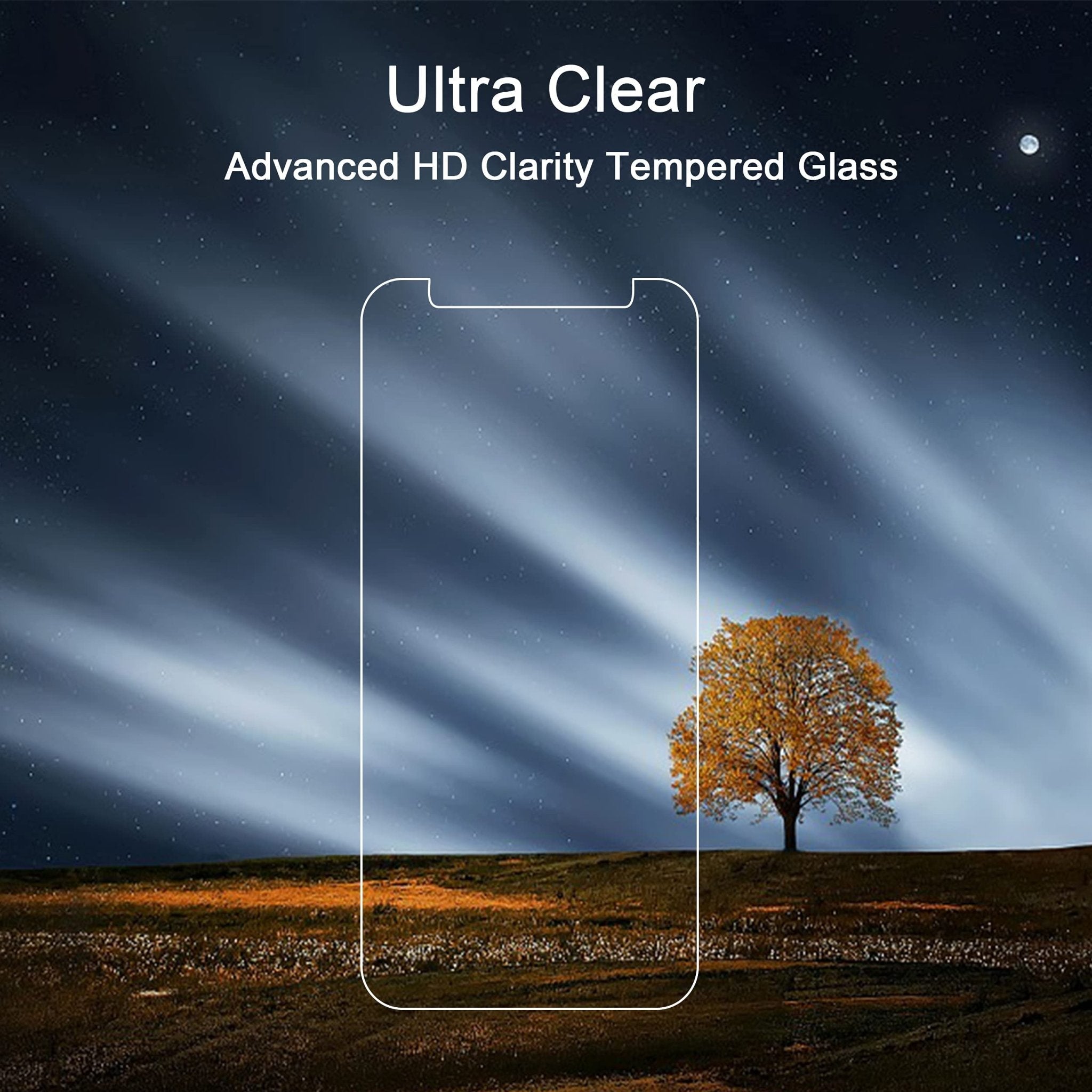 Ailun Screen Protector for iPhone 16e / iPhone 14 / iPhone 13 / iPhone 13 Pro [6.1 Inch] Display 3 Pack Tempered Glass, Case Friendly [Not for iPhone 16 6.1 Inch]