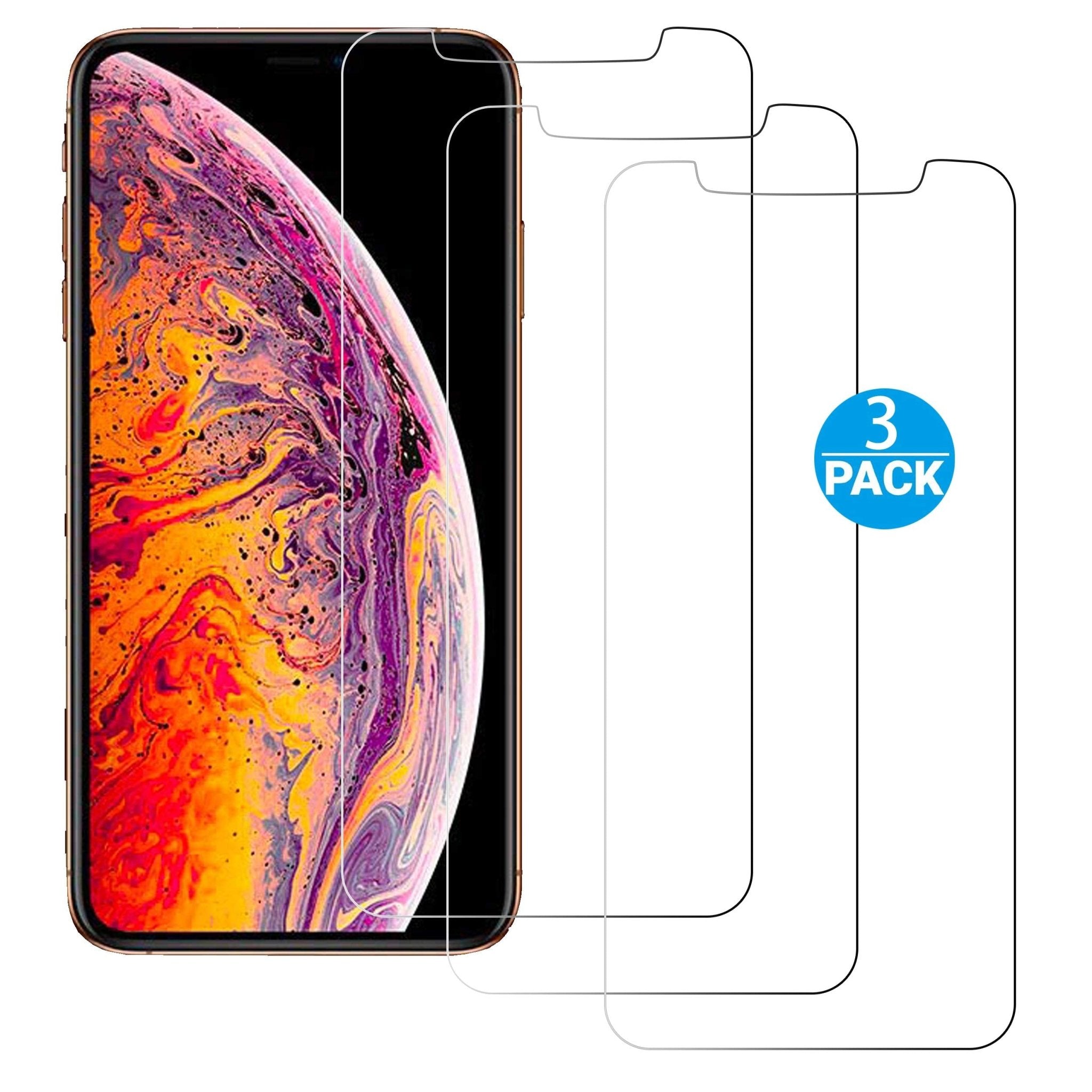 Ailun Screen Protector for iPhone 16e / iPhone 14 / iPhone 13 / iPhone 13 Pro [6.1 Inch] Display 3 Pack Tempered Glass, Case Friendly [Not for iPhone 16 6.1 Inch]