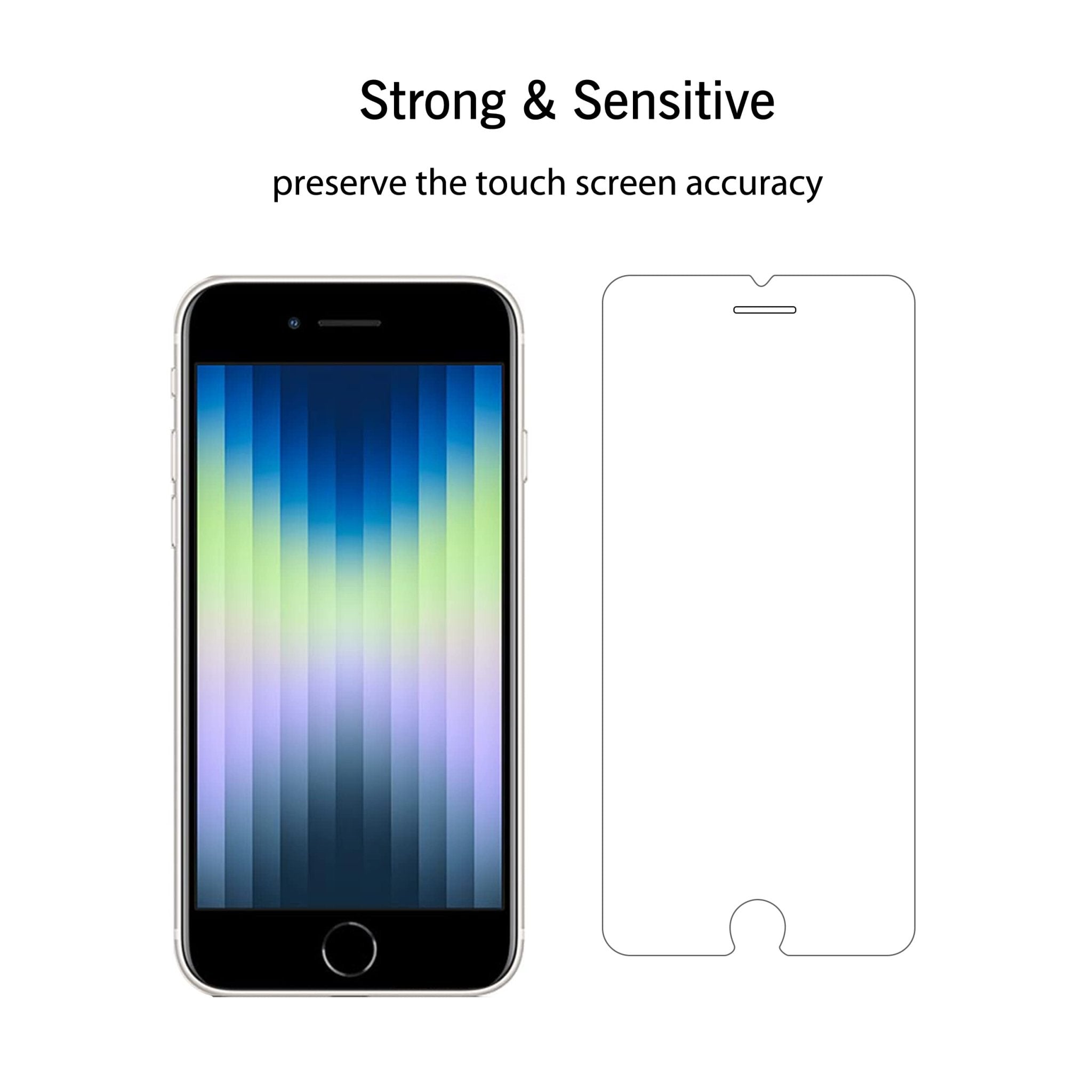 Ailun Screen Protector for iPhone 16e / iPhone 14 / iPhone 13 / iPhone 13 Pro [6.1 Inch] Display 3 Pack Tempered Glass, Case Friendly [Not for iPhone 16 6.1 Inch]
