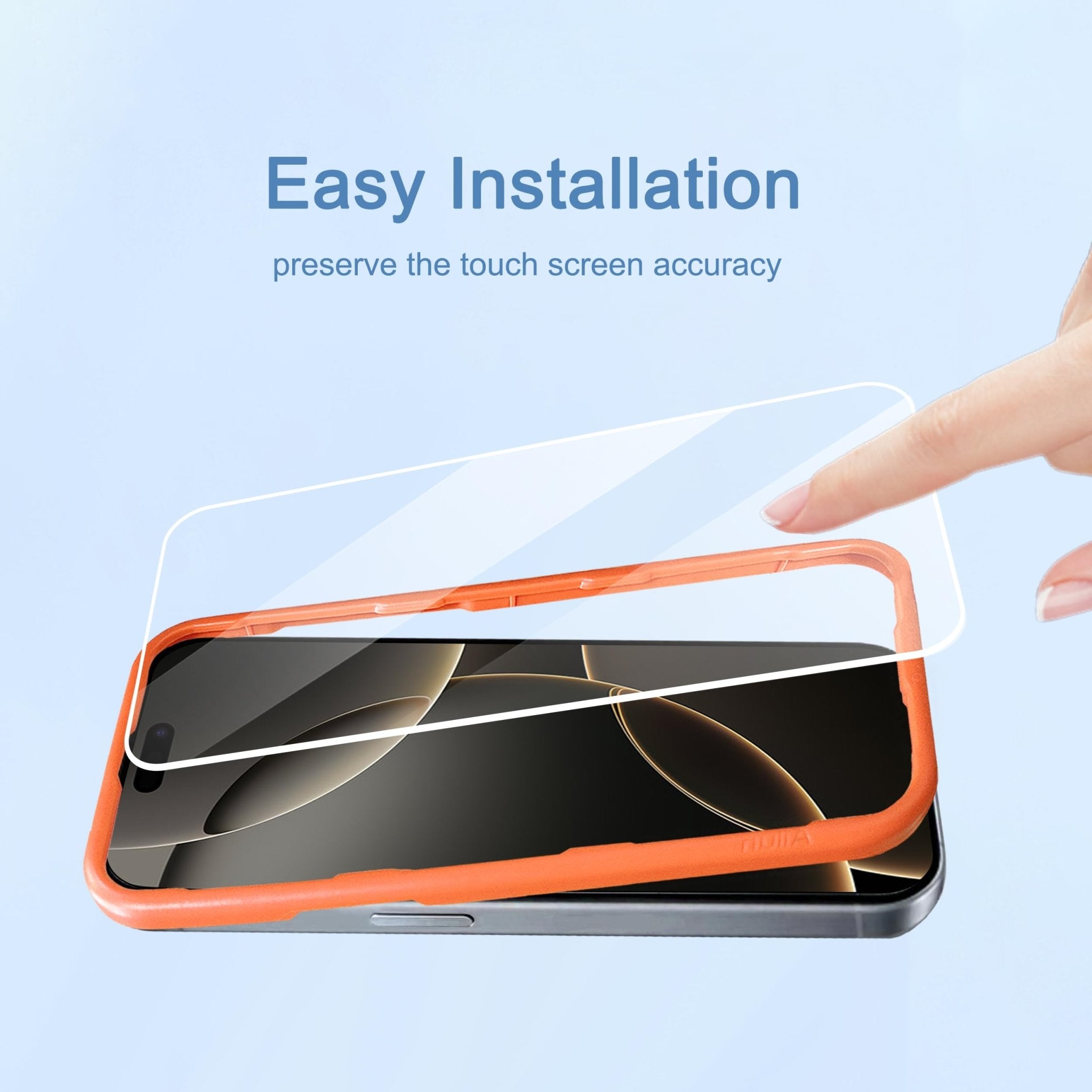 Ailun Screen Protector for iPhone 16e / iPhone 14 / iPhone 13 / iPhone 13 Pro [6.1 Inch] Display 3 Pack Tempered Glass, Case Friendly [Not for iPhone 16 6.1 Inch]