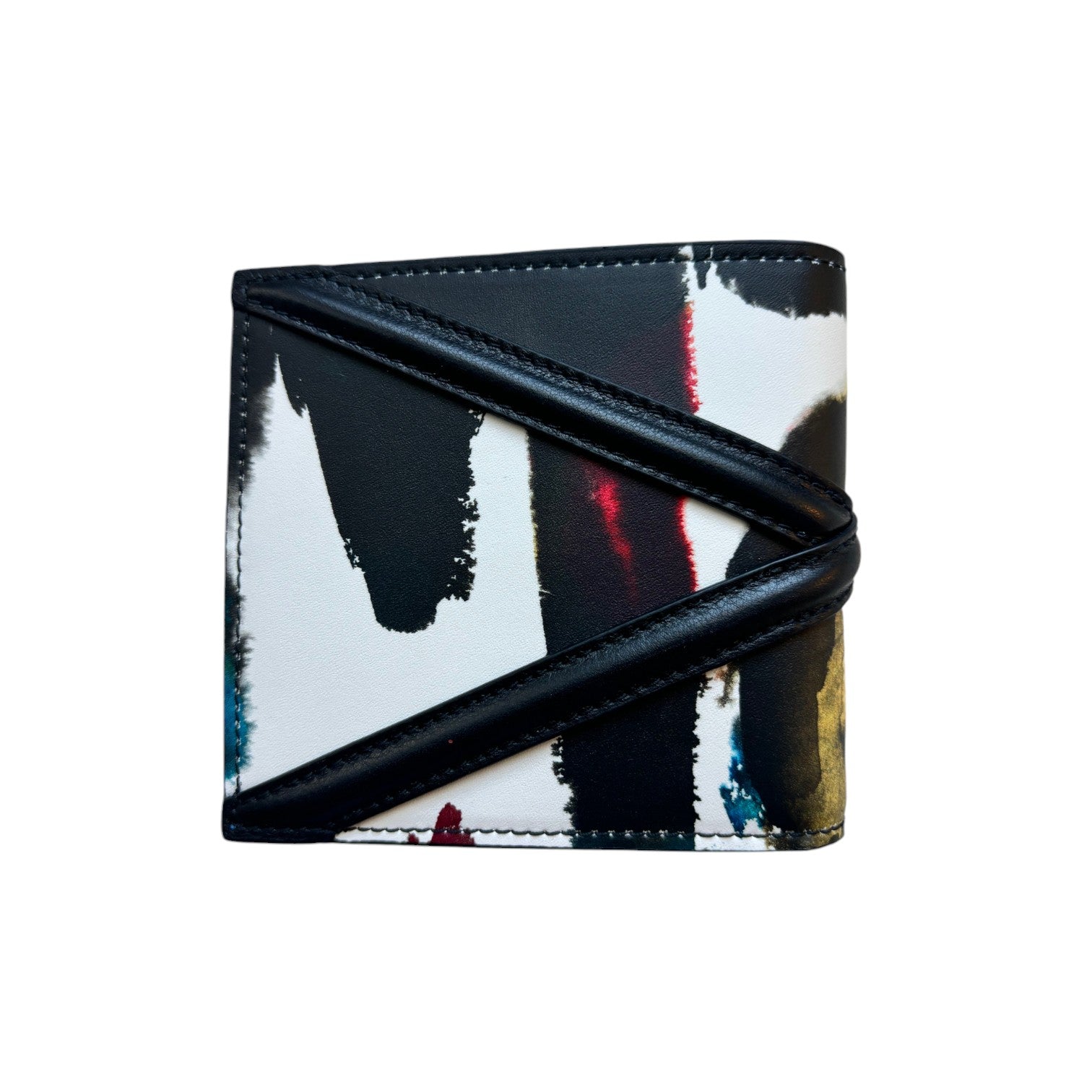 Alexander McQueen Multicolor Harness Bifold Wallet