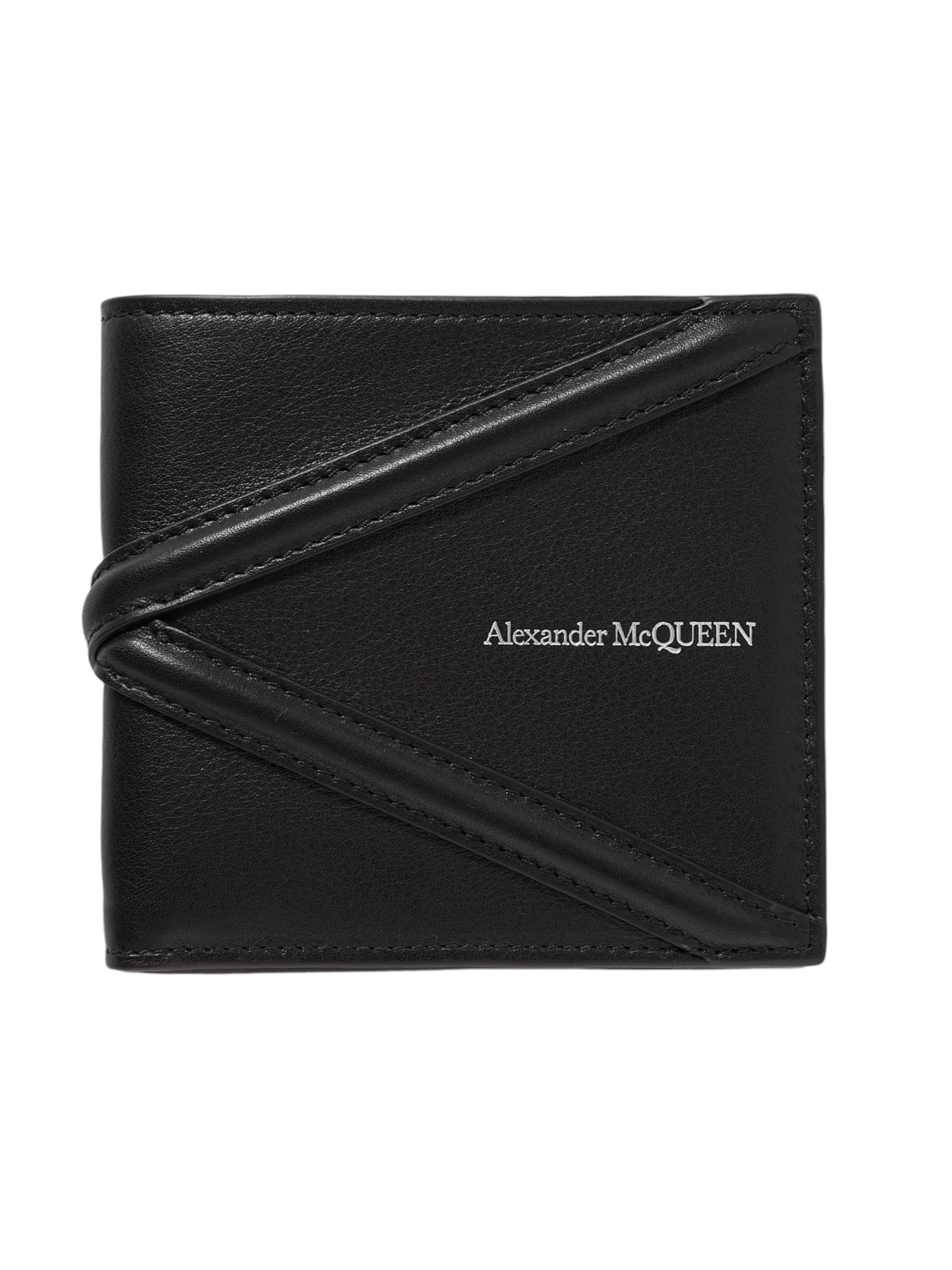 Alexander McQueen The Harness Billfold Wallet, Black