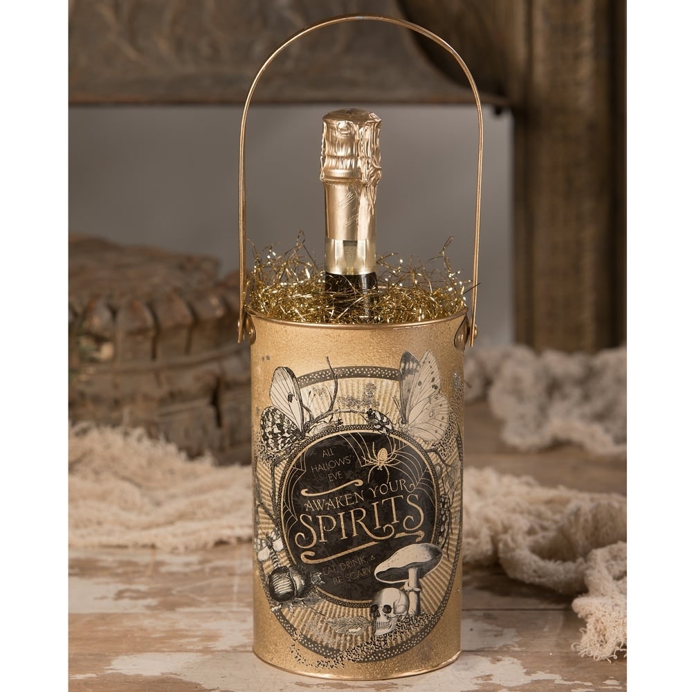 All Hallows' Eve Wine Bucket by Bethany Lowe Designs