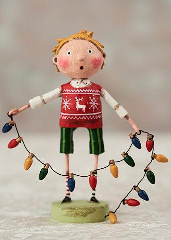 All Lit Up Holiday Figurine by Lori Mitchell