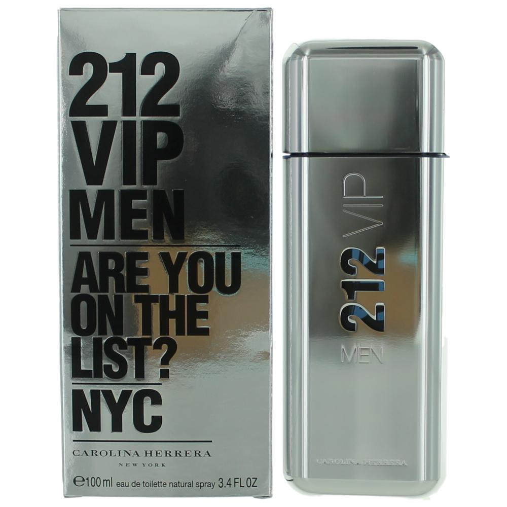 Carolina Herrera 212 VIP Eau De Toilette Spray for Men 3.4 Oz