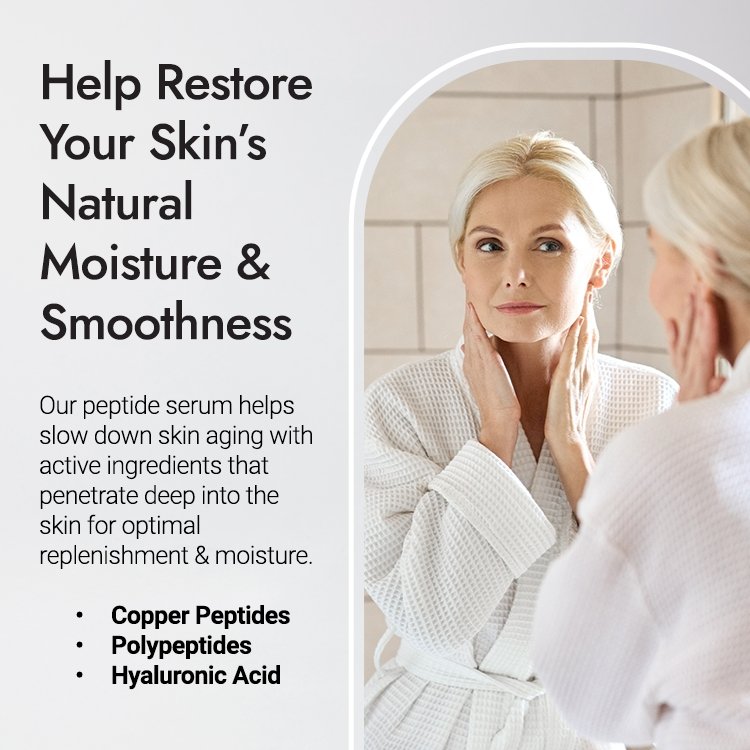 Peptide Serum for Face: Anti-Aging & Hydrating