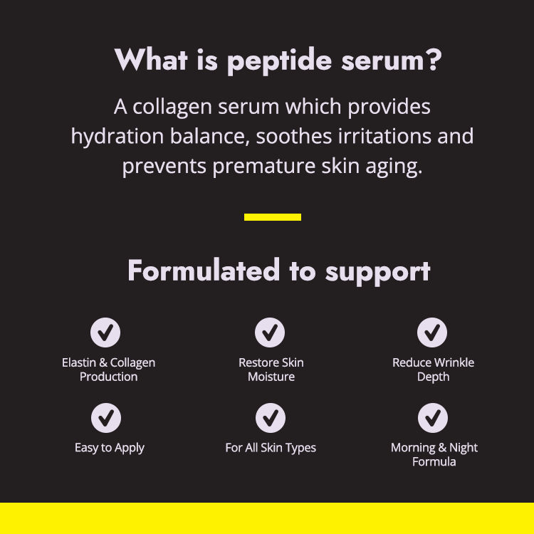 Peptide Serum for Face: Anti-Aging & Hydrating