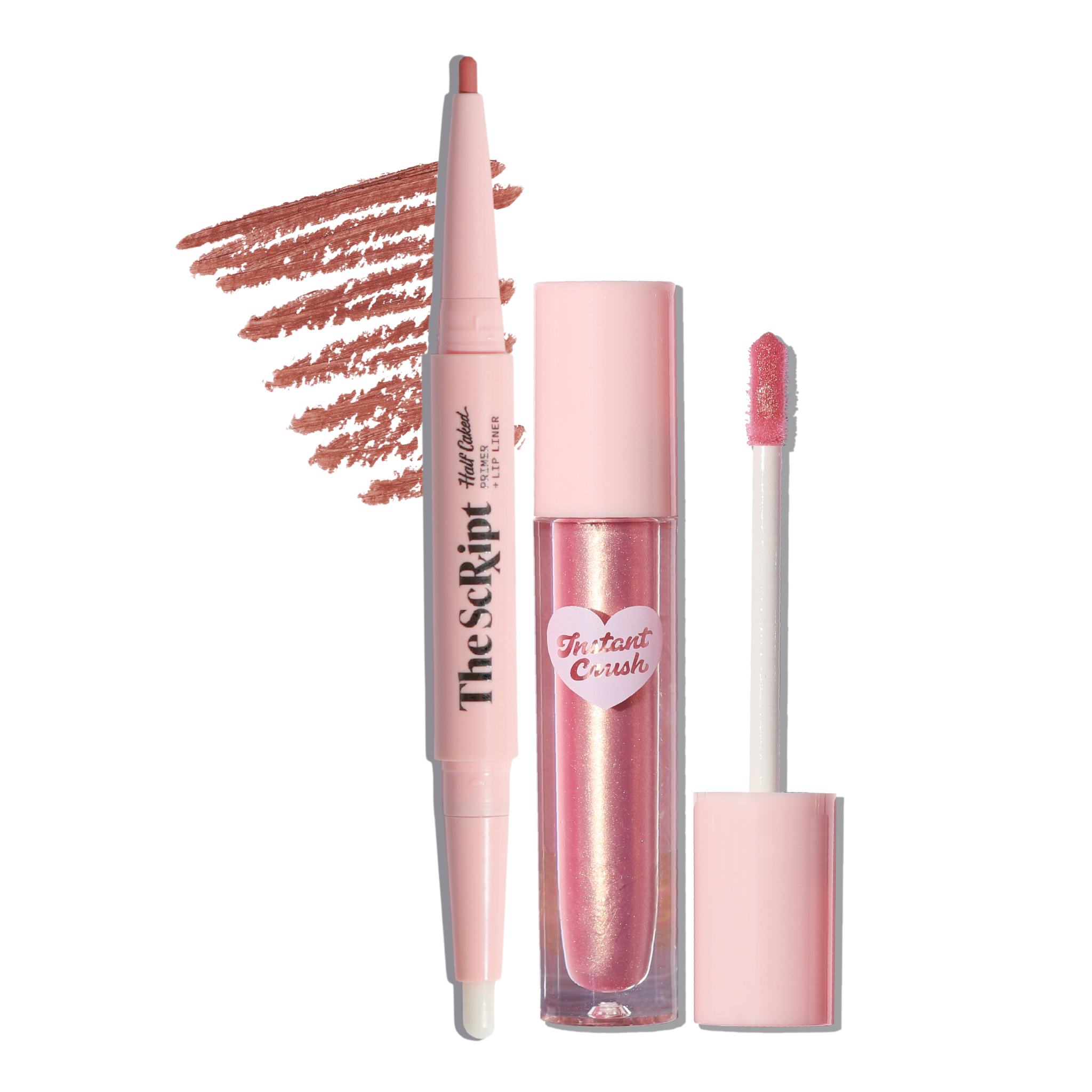 Lip Liner + Lip Gloss Duo (AM to PM / Rich Rich) by Half Caked
