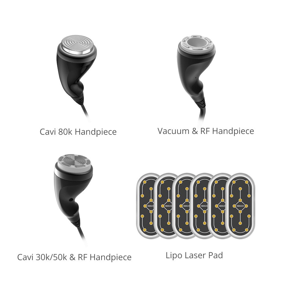 Aristorm S-Shape 4-in-1 Ultrasonic Cavitation & RF LED Lipo Laser System