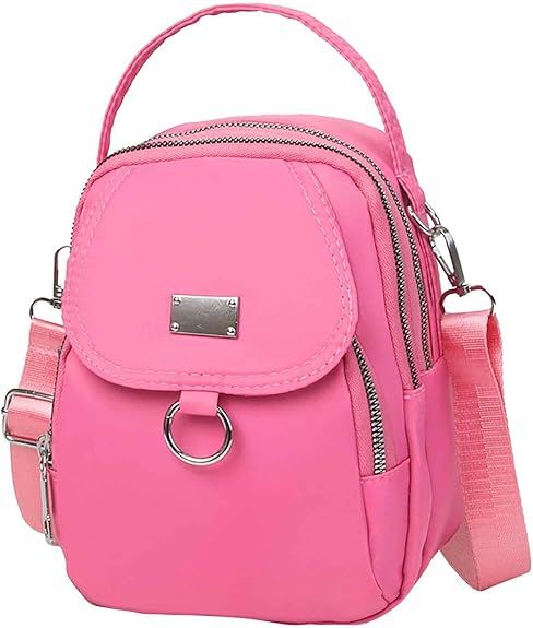 Army Green Water-Proof Women Crossbody Bag Multi Compartment Mobile Phone Bag Women Messenger Bag Casual Oxford Cloth Women Bag Shoulder