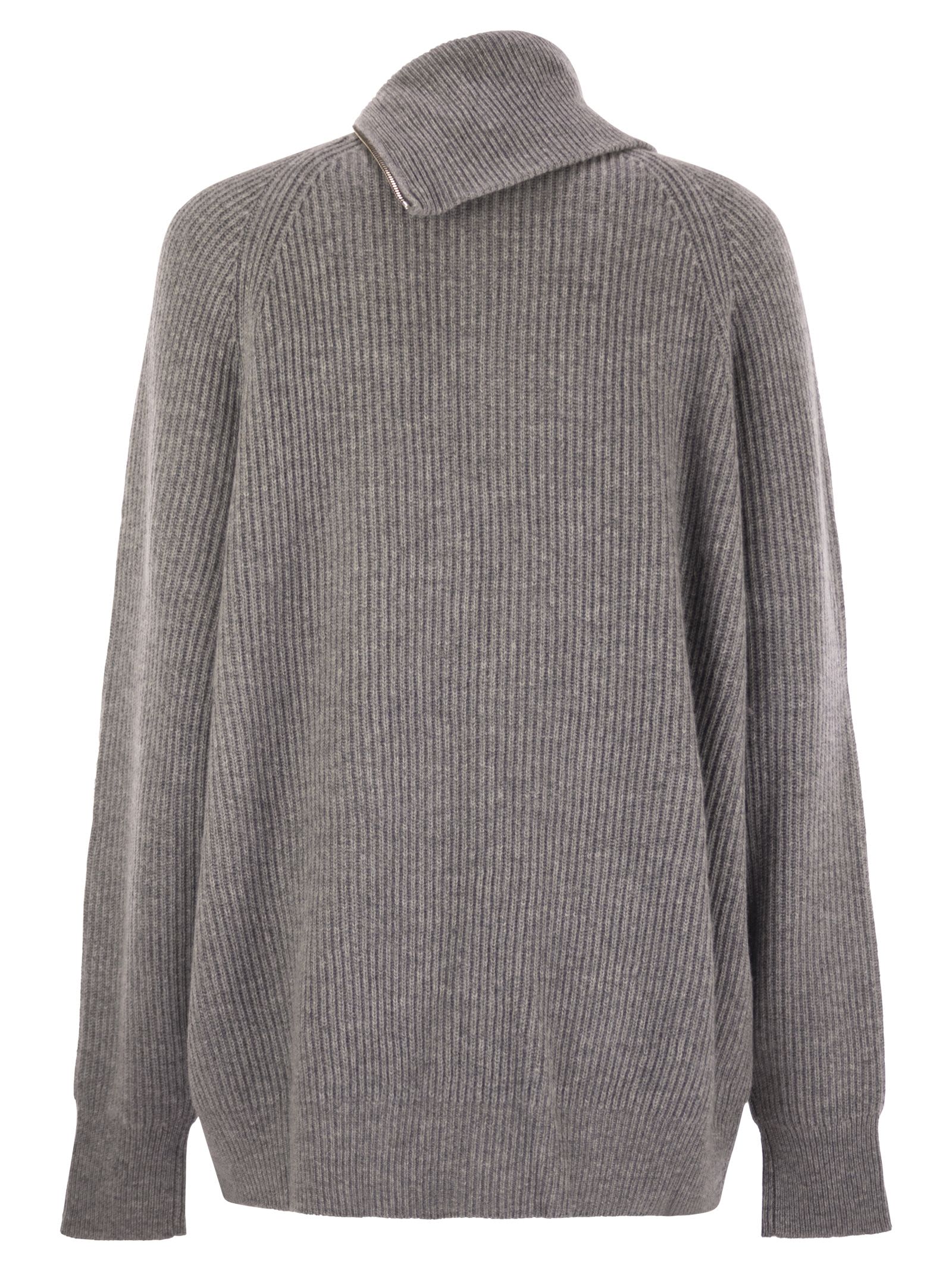 Sportmax Women Salpa - Cashmere-Blend Sweater With Zip