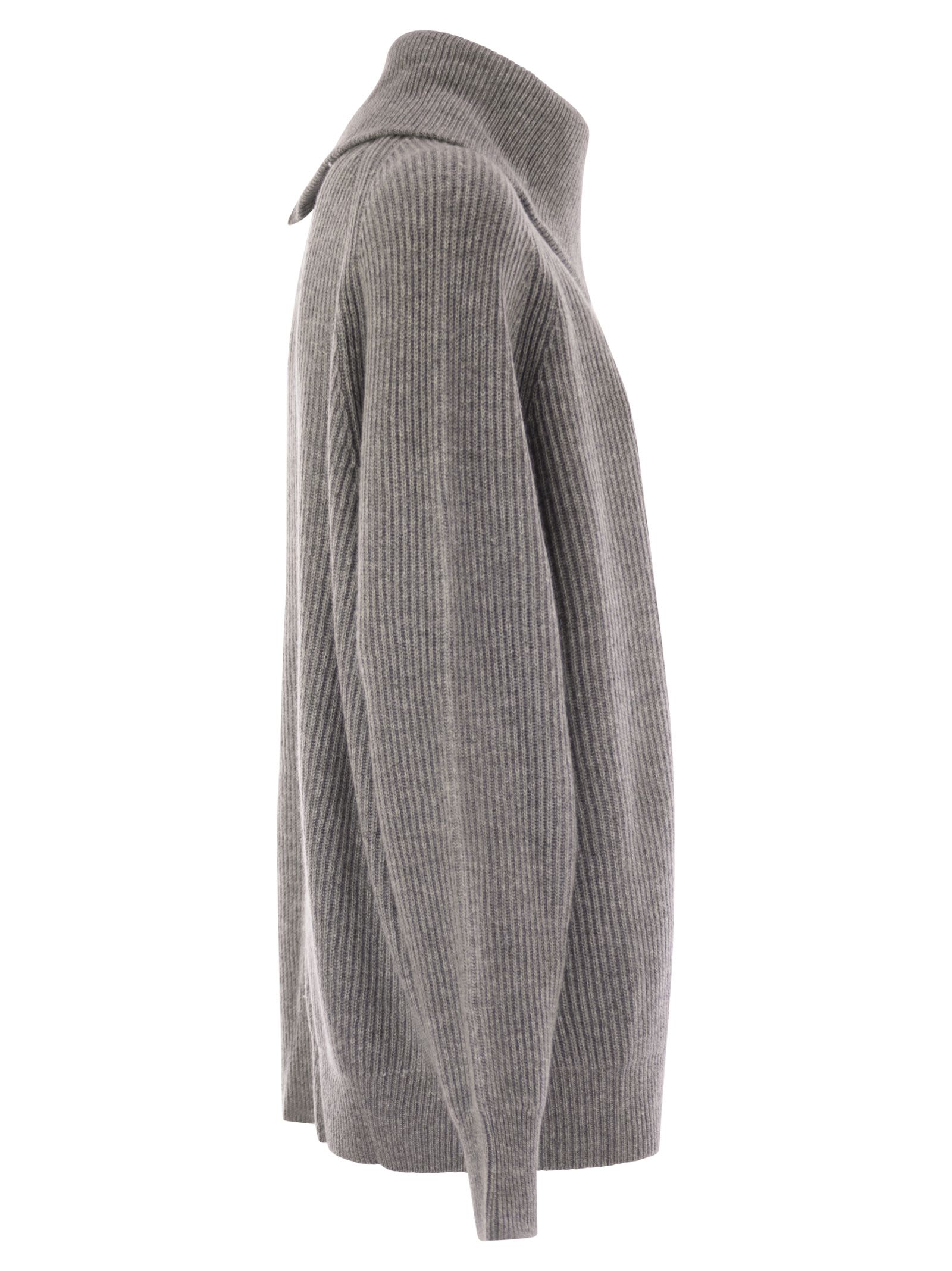 Sportmax Women Salpa - Cashmere-Blend Sweater With Zip