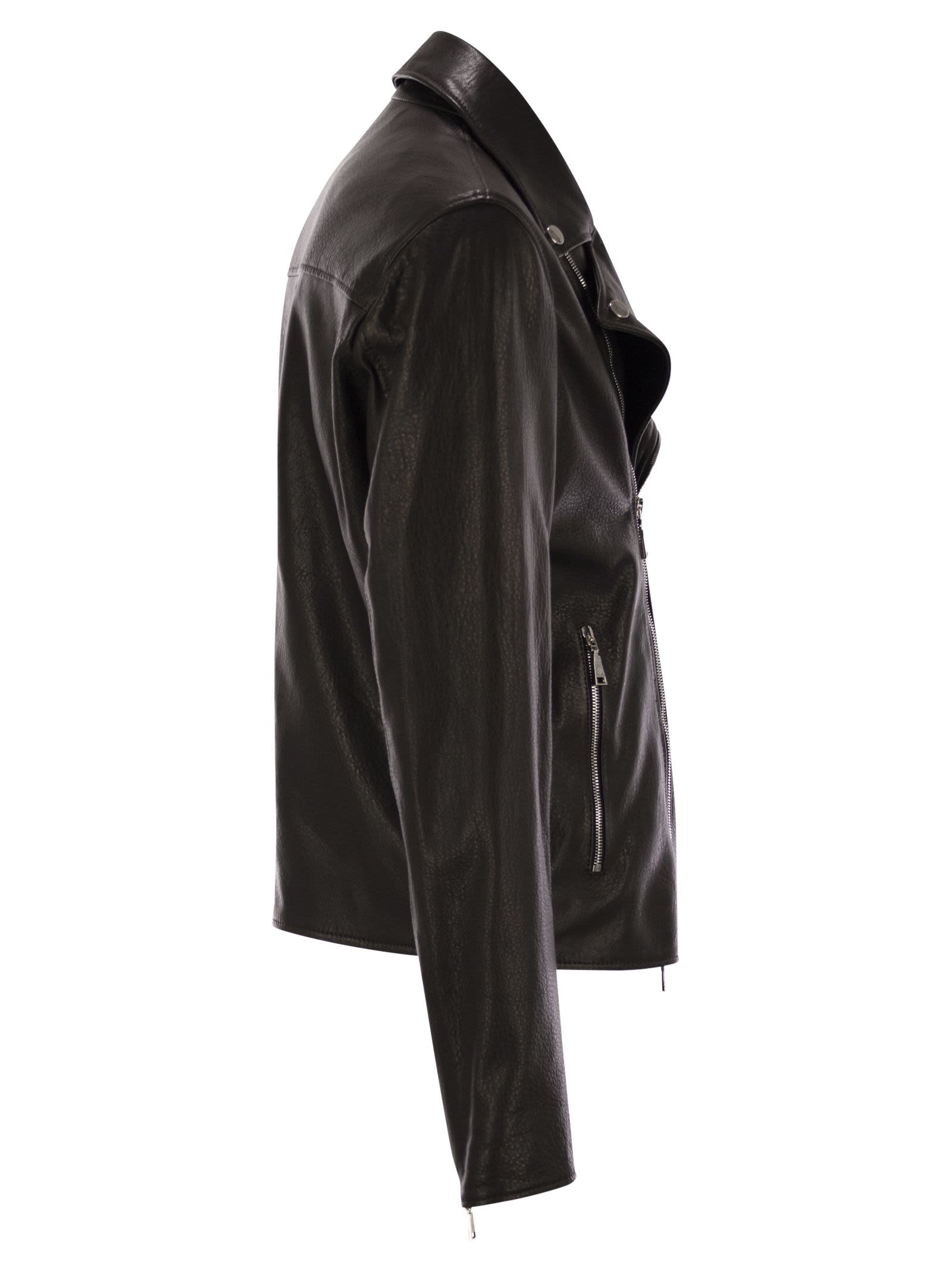 Tagliatore Men Lambskin Biker Jacket