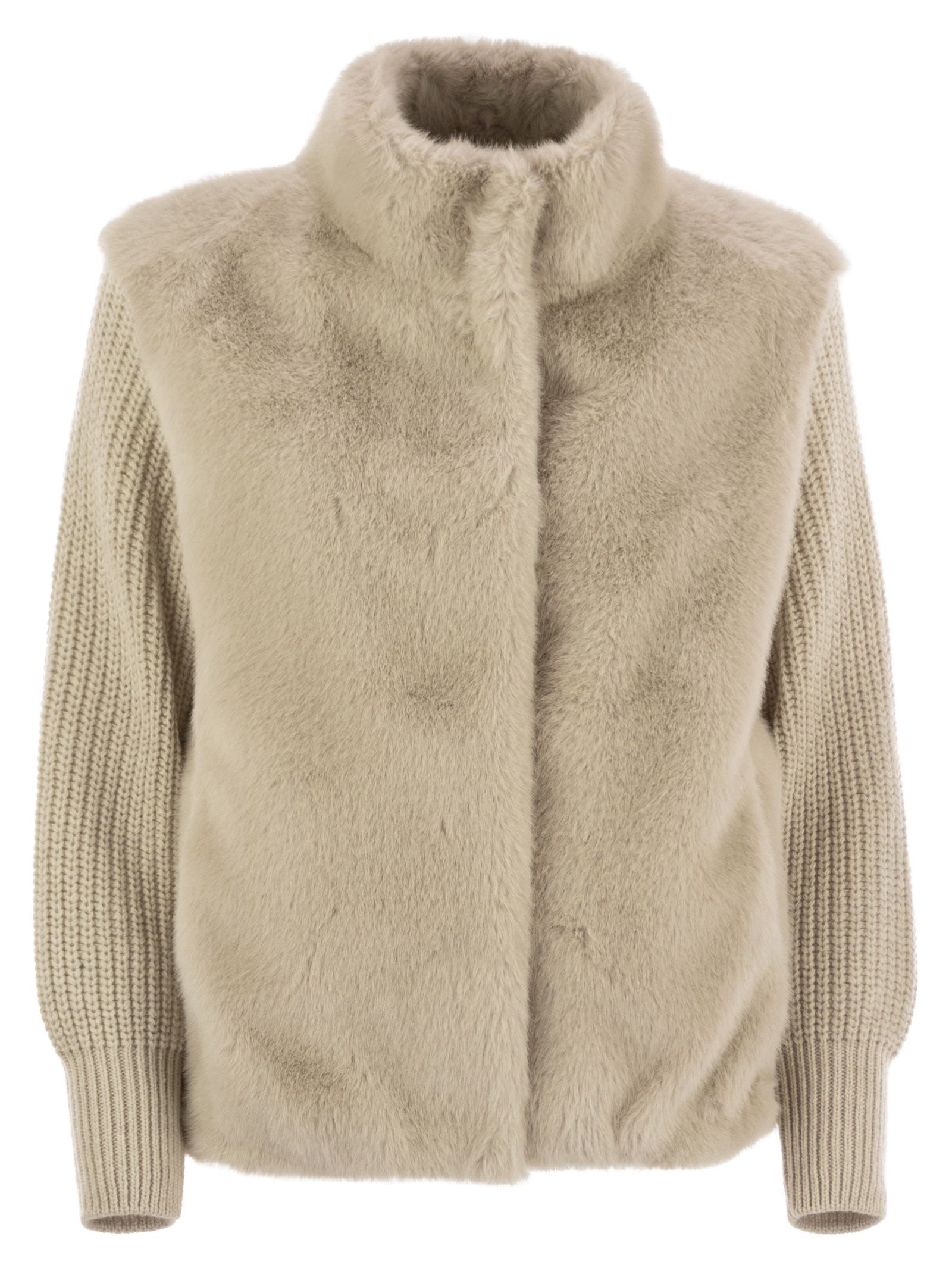 Herno Women Faux Fur Jacket