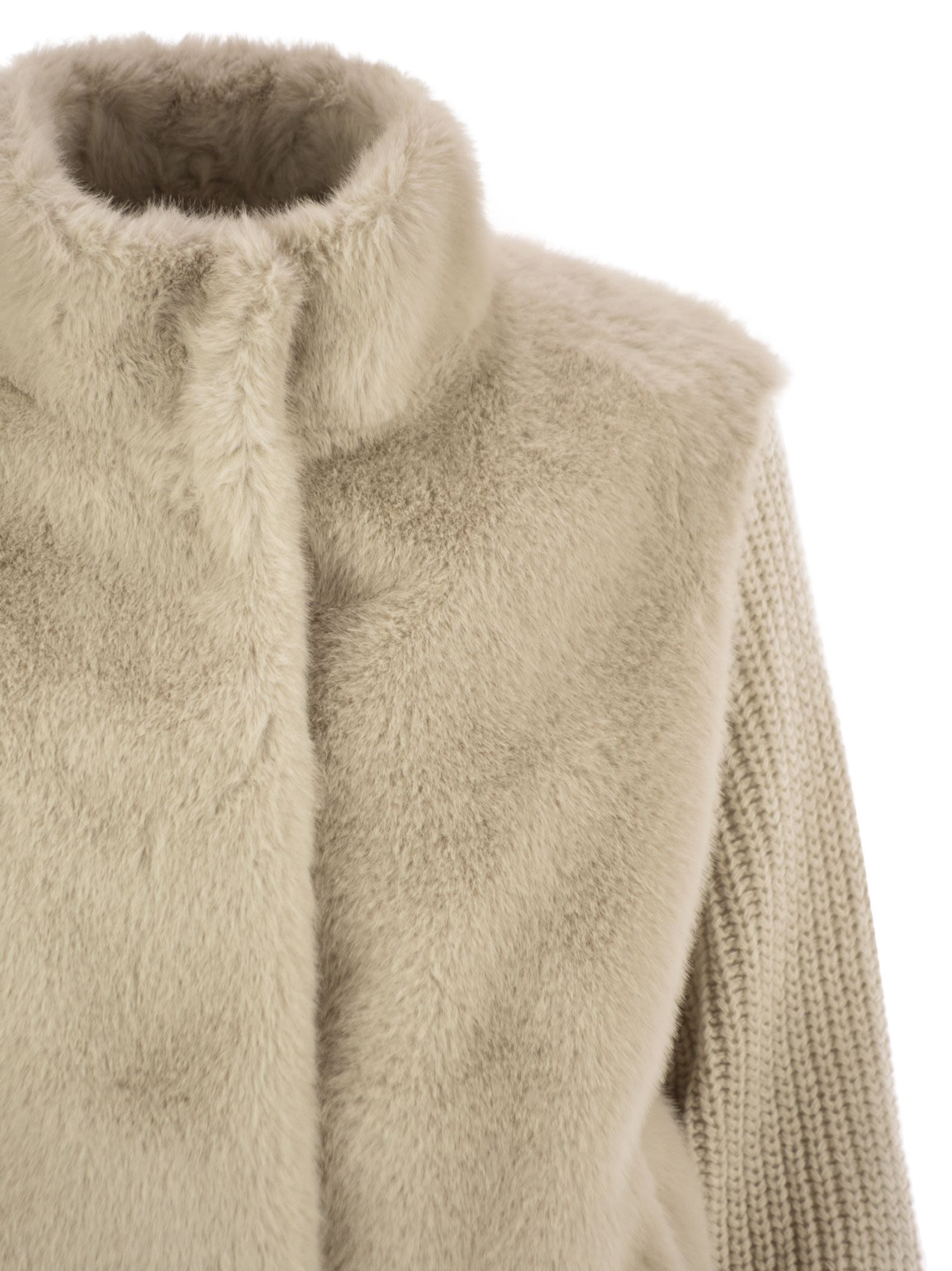 Herno Women Faux Fur Jacket