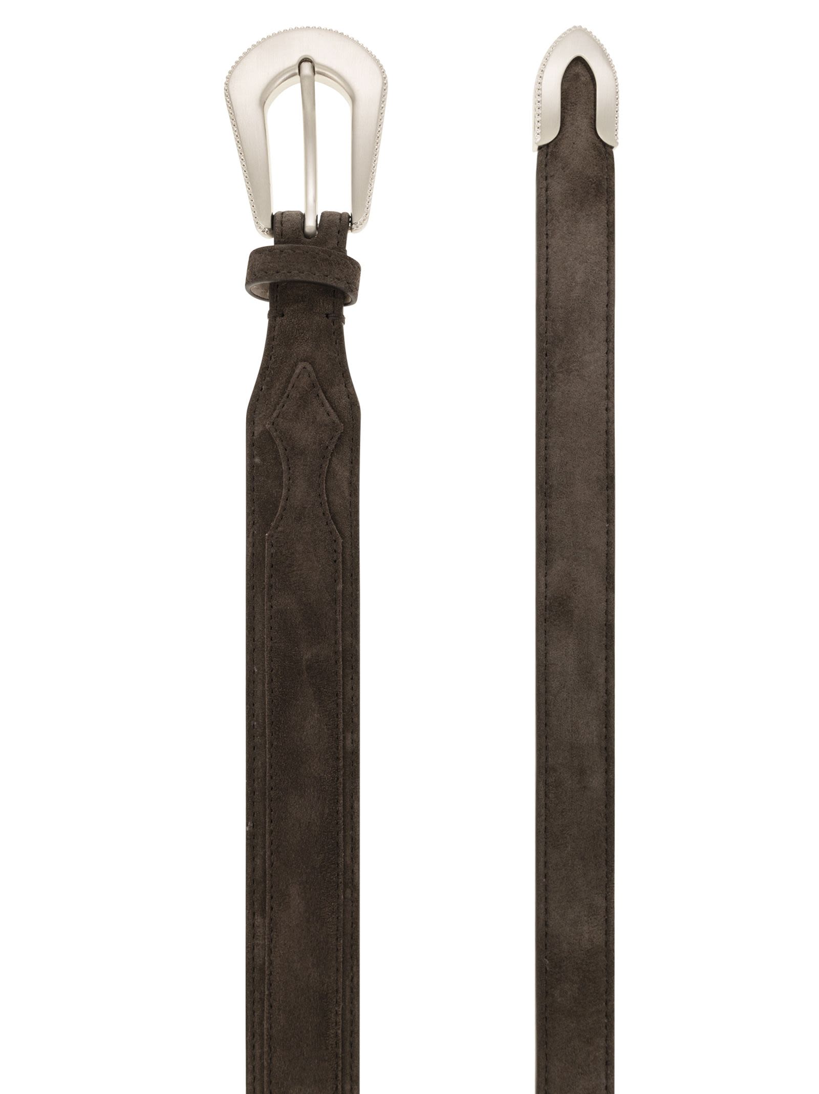 Brunello Cucinelli Women Suede Belt