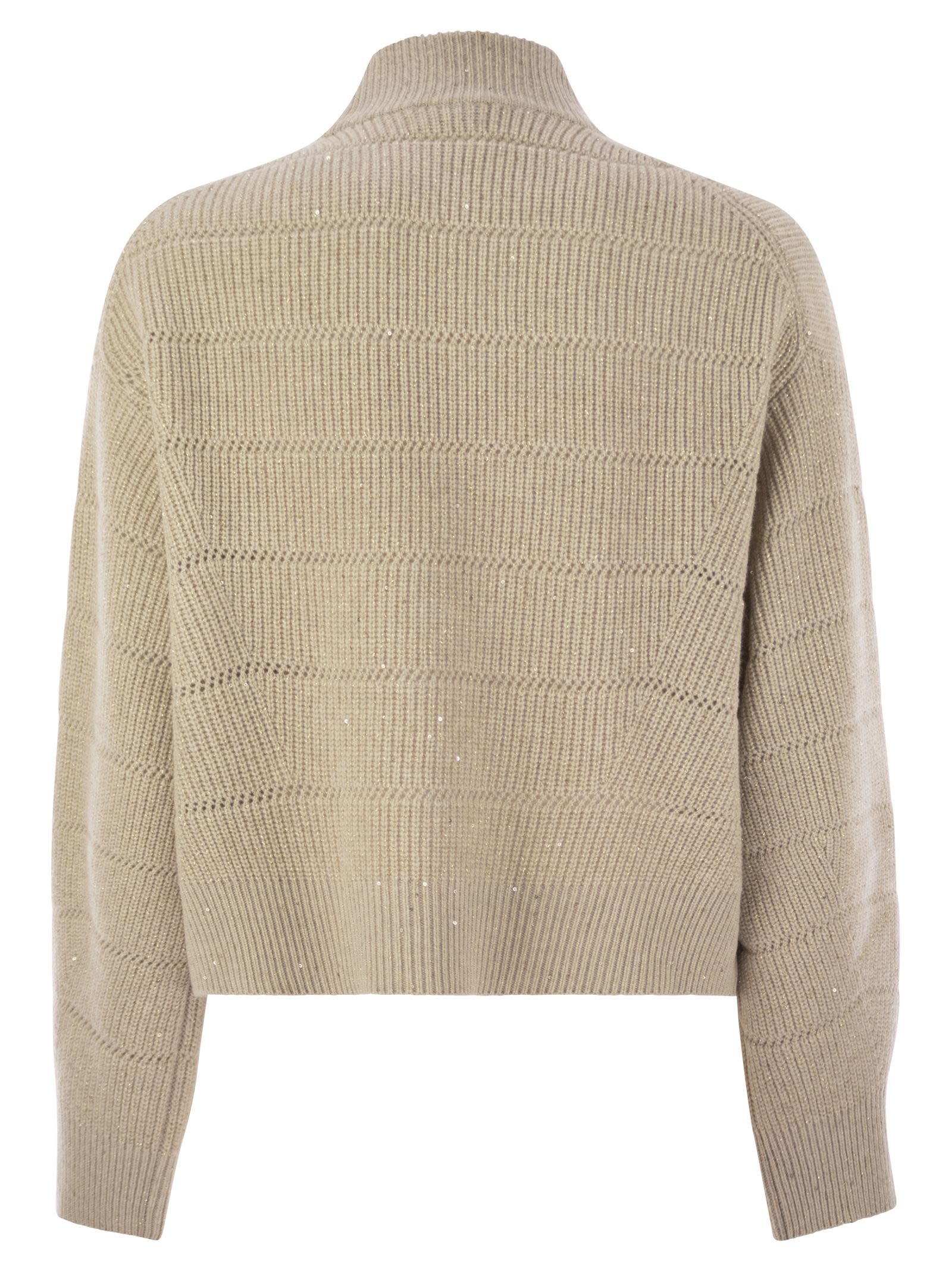 Brunello Cucinelli Women Cashmere And Wool Turtleneck Sweater