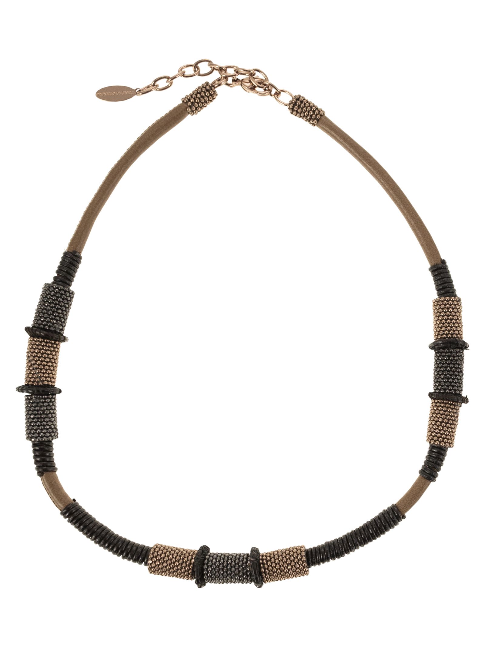 Brunello Cucinelli Women Necklace In Jewellery And Leather