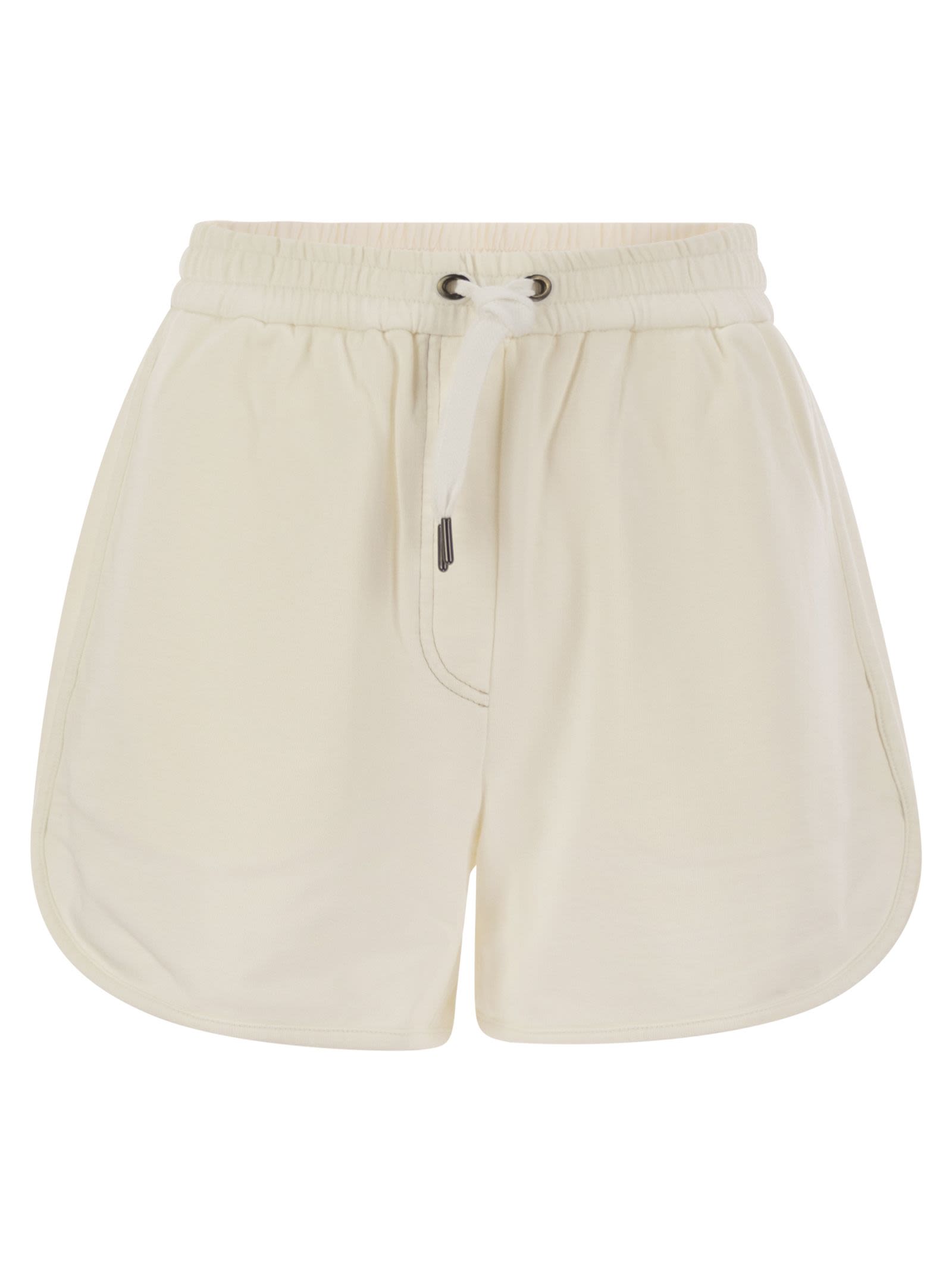 Brunello Cucinelli Women Cotton Shorts