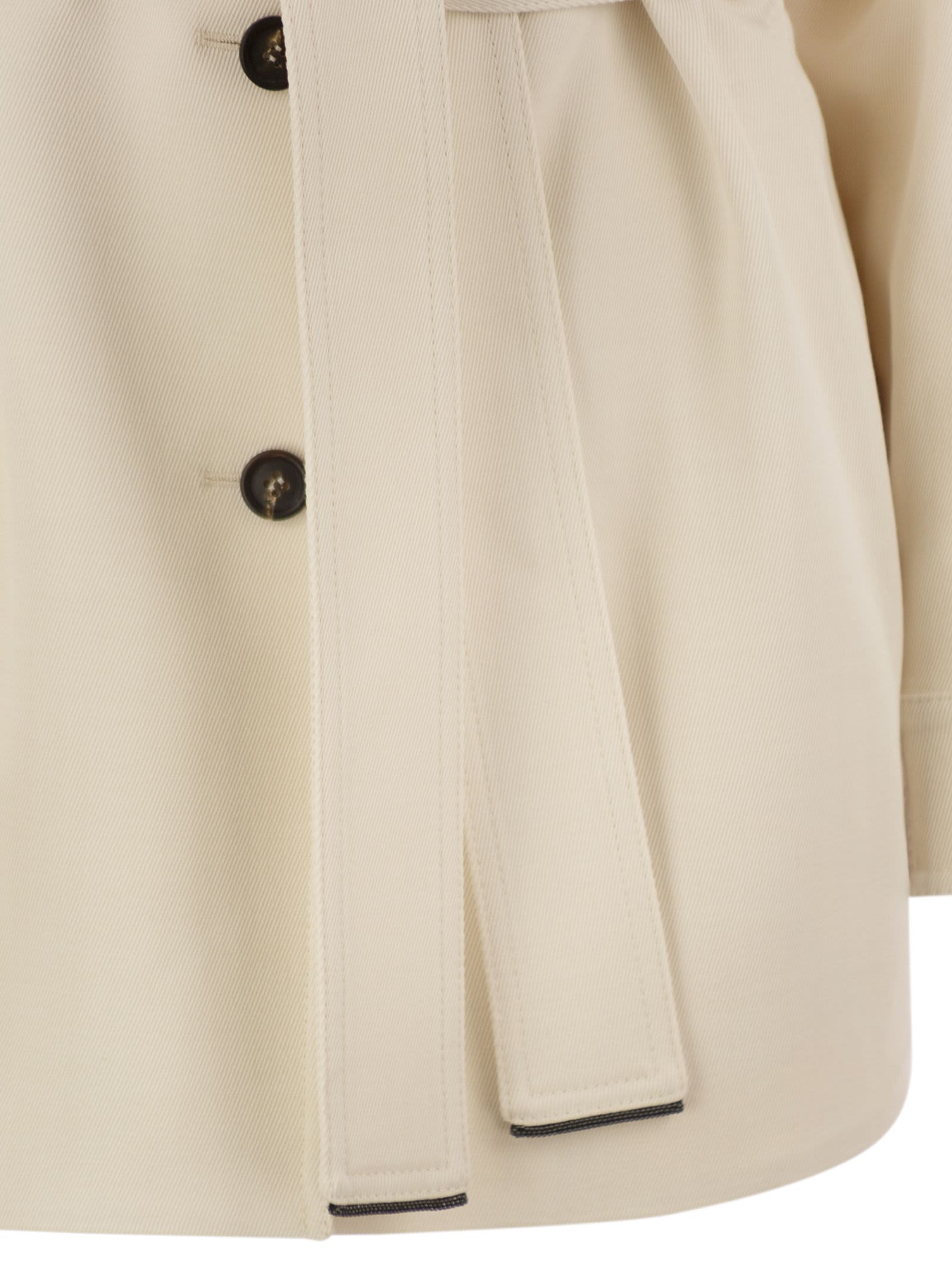 Brunello Cucinelli Women Viscose And Wool Safari Jacket