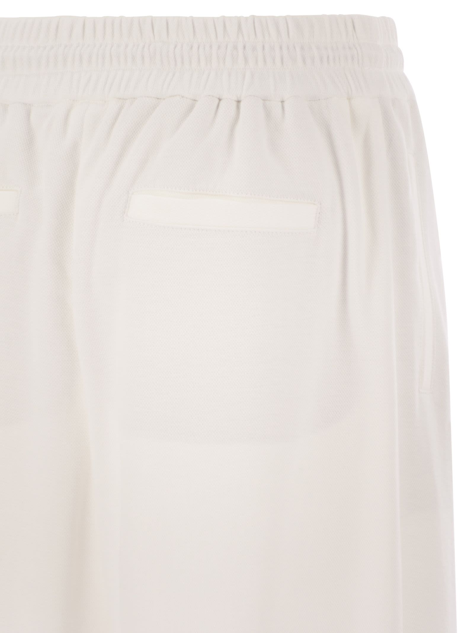 Brunello Cucinelli Women Track Trousers In Couture Interlock