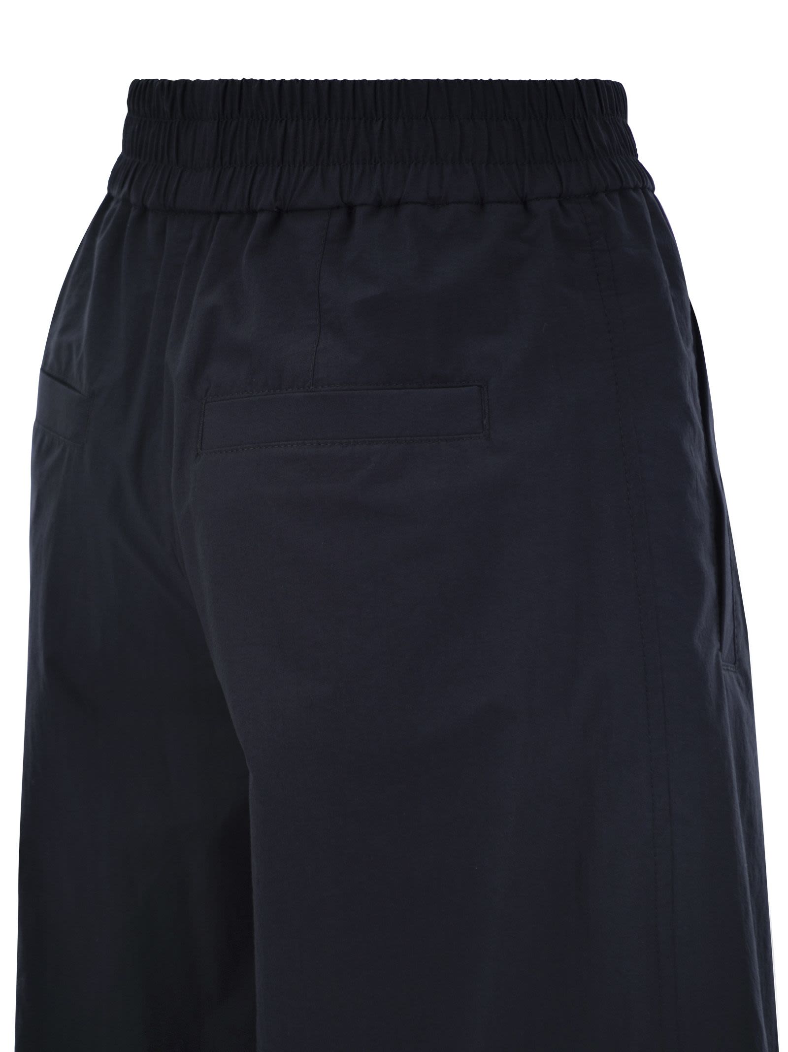 Brunello Cucinelli Women Relaxed Light Cotton Trousers