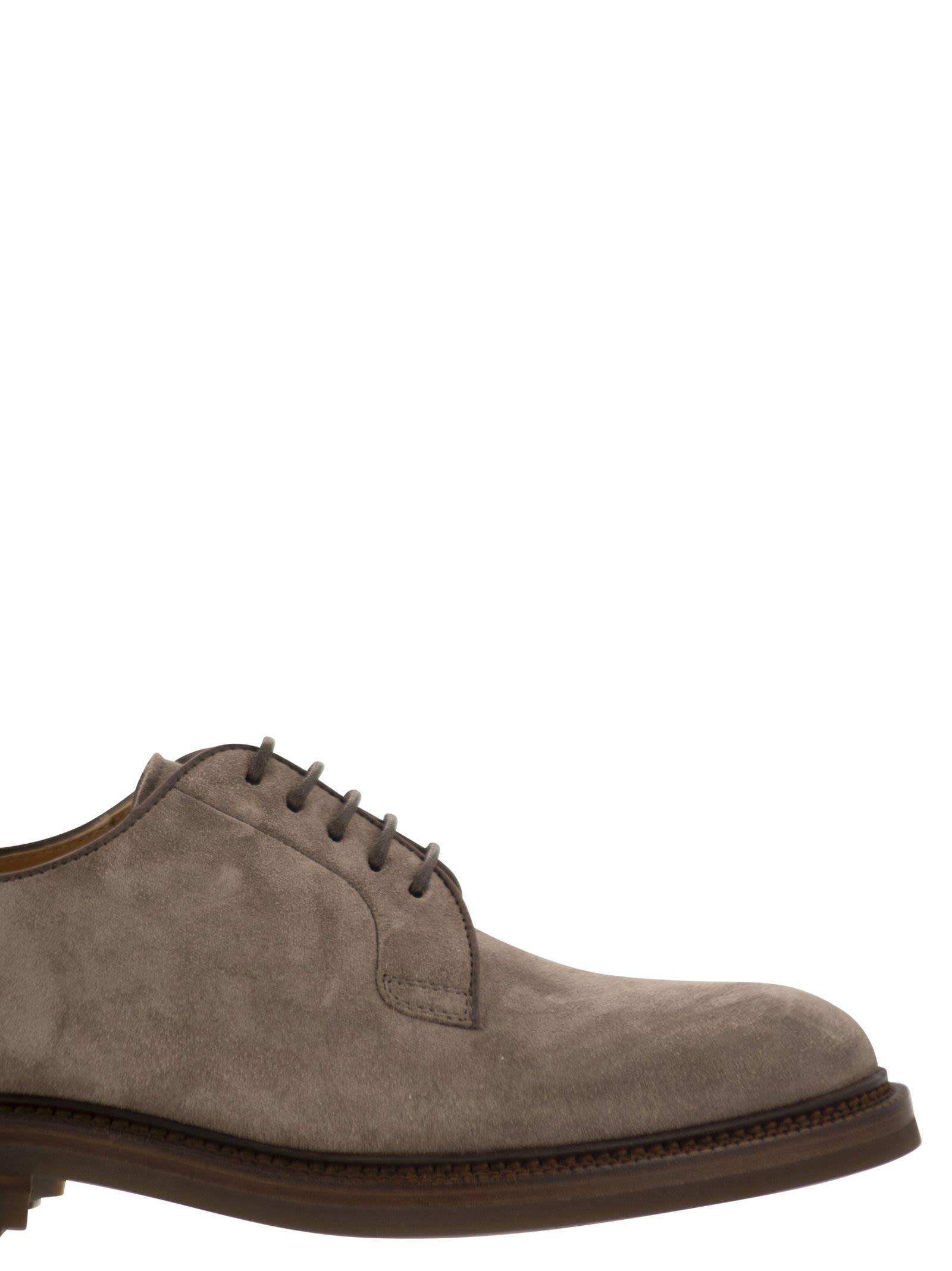 Brunello Cucinelli Men Suede Derby