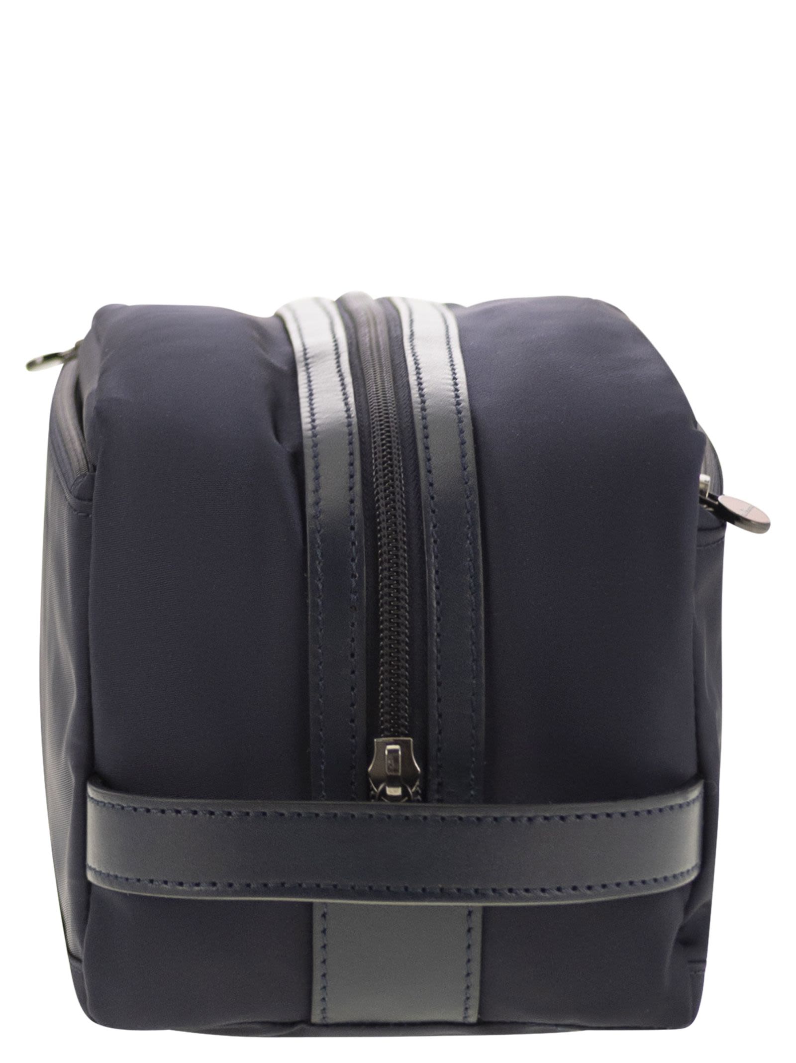 Kiton Men Beauty Case In Nylon