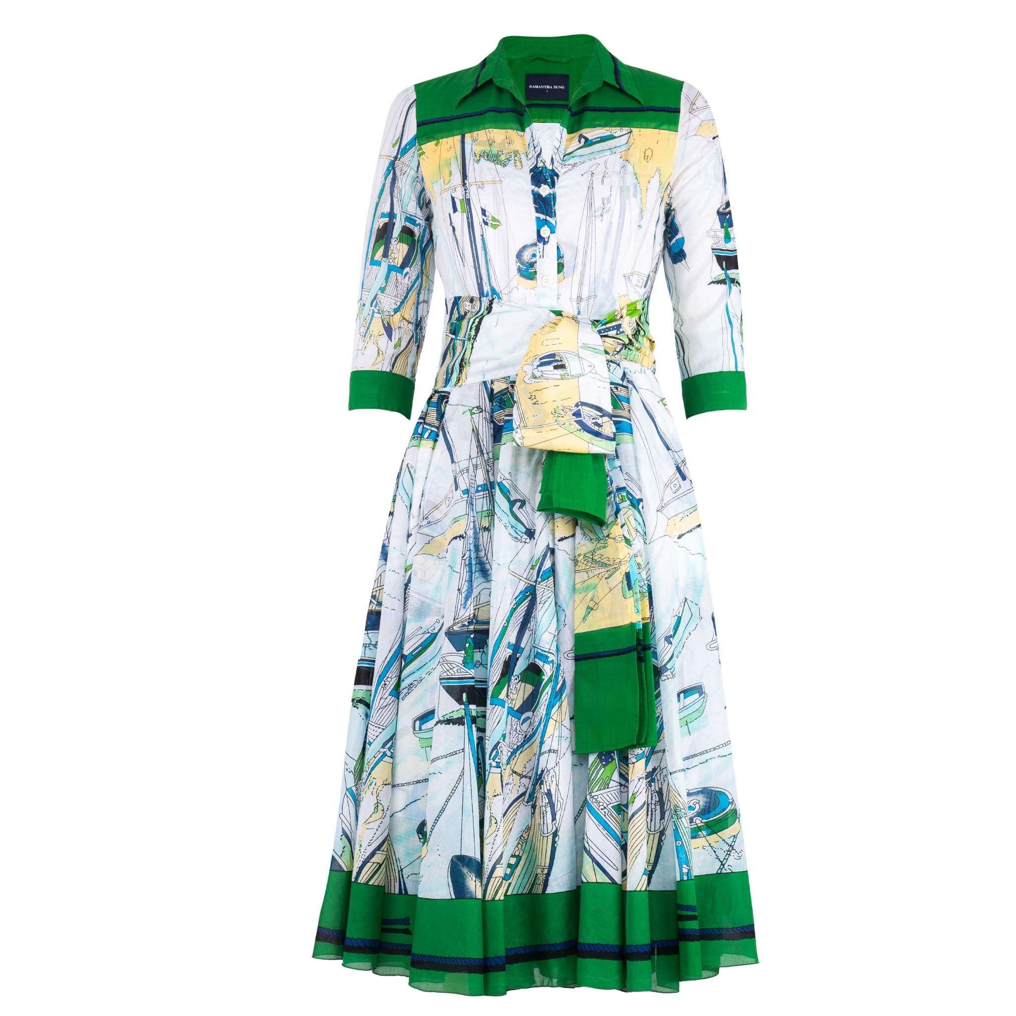 Aster Dress Canne Green Dress