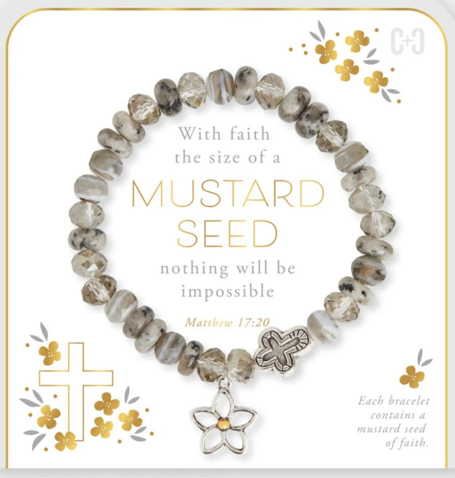 Coco + Carmen Mustard Seed Bracelet