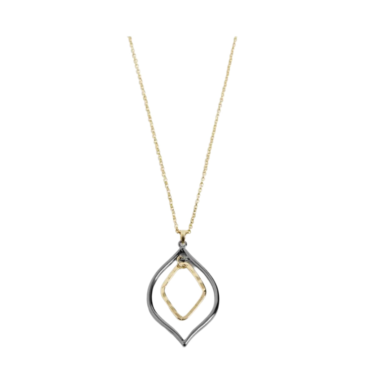 Coco + Carmen Necklace Pointed Teardrop