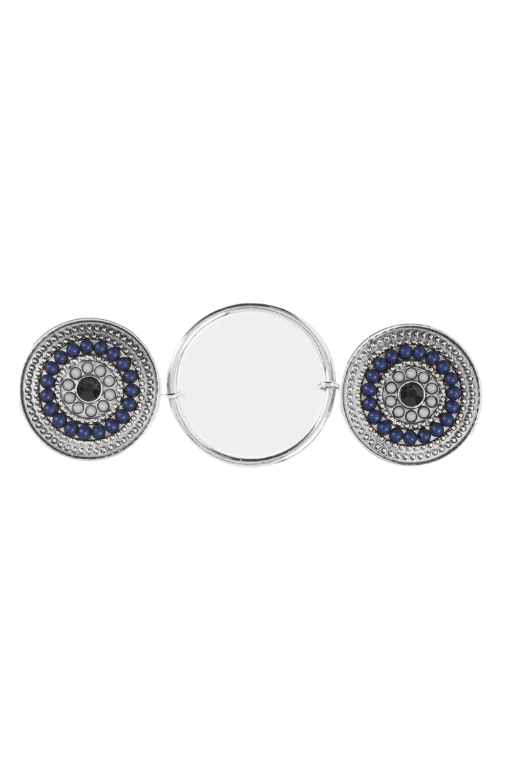 Coco + Carmen Fastener Indigo Shield