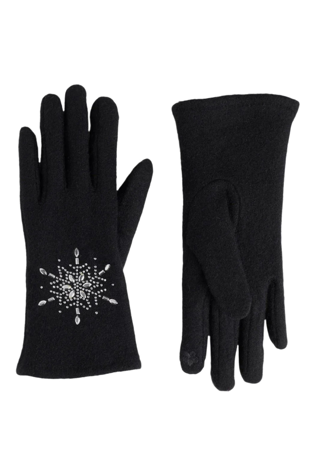 Coco + Carmen Touchscreen Gloves Winter Snowflake