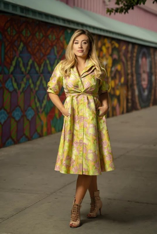 Samuel Dong Dress S24050