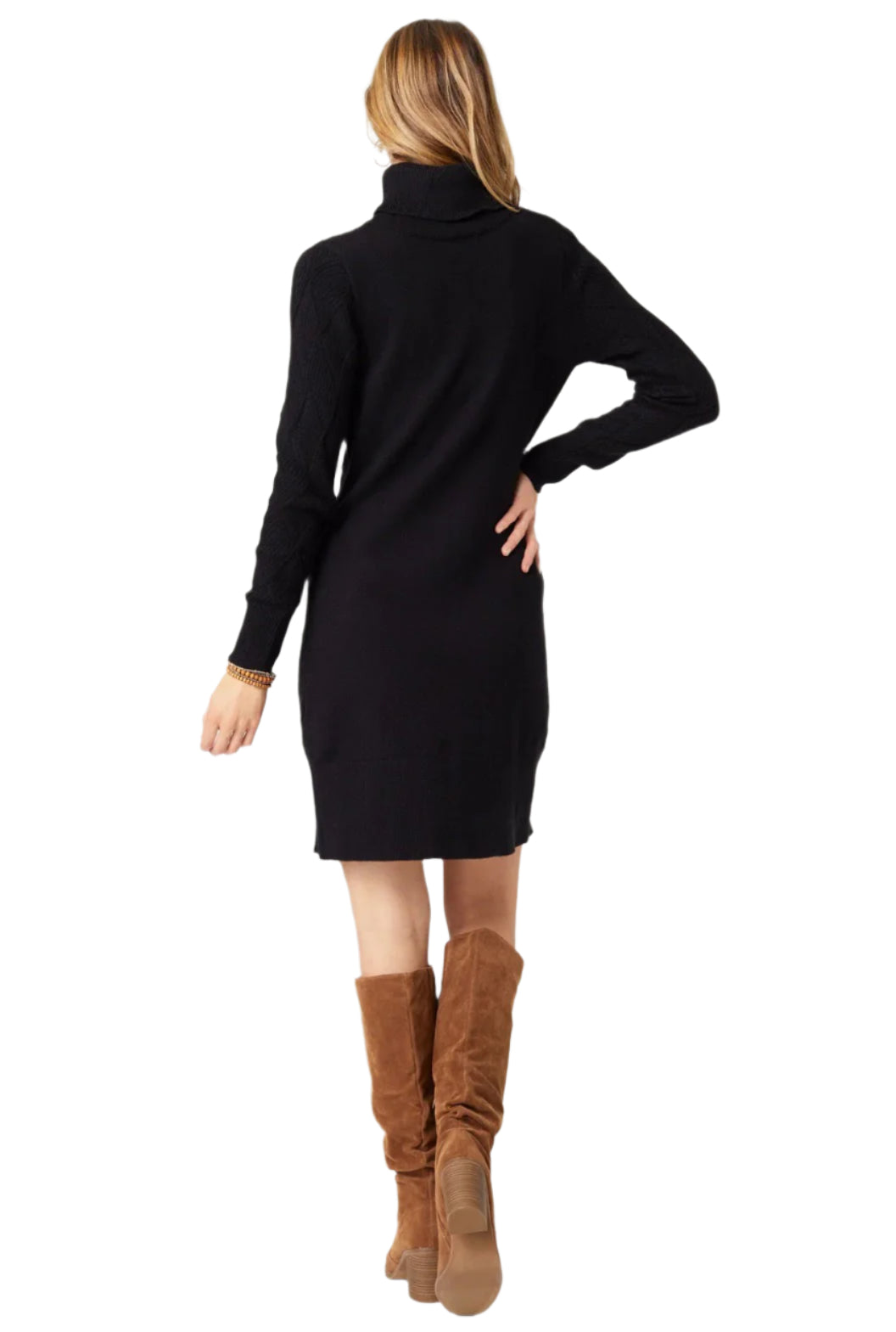 Coco + Carmen Catalina Roll Neck Sweater Dress 2439039