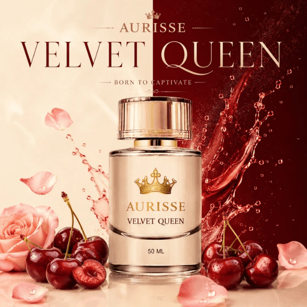 Aurisse Velvet Queen — Vanilla Perfume for Women, 50ml