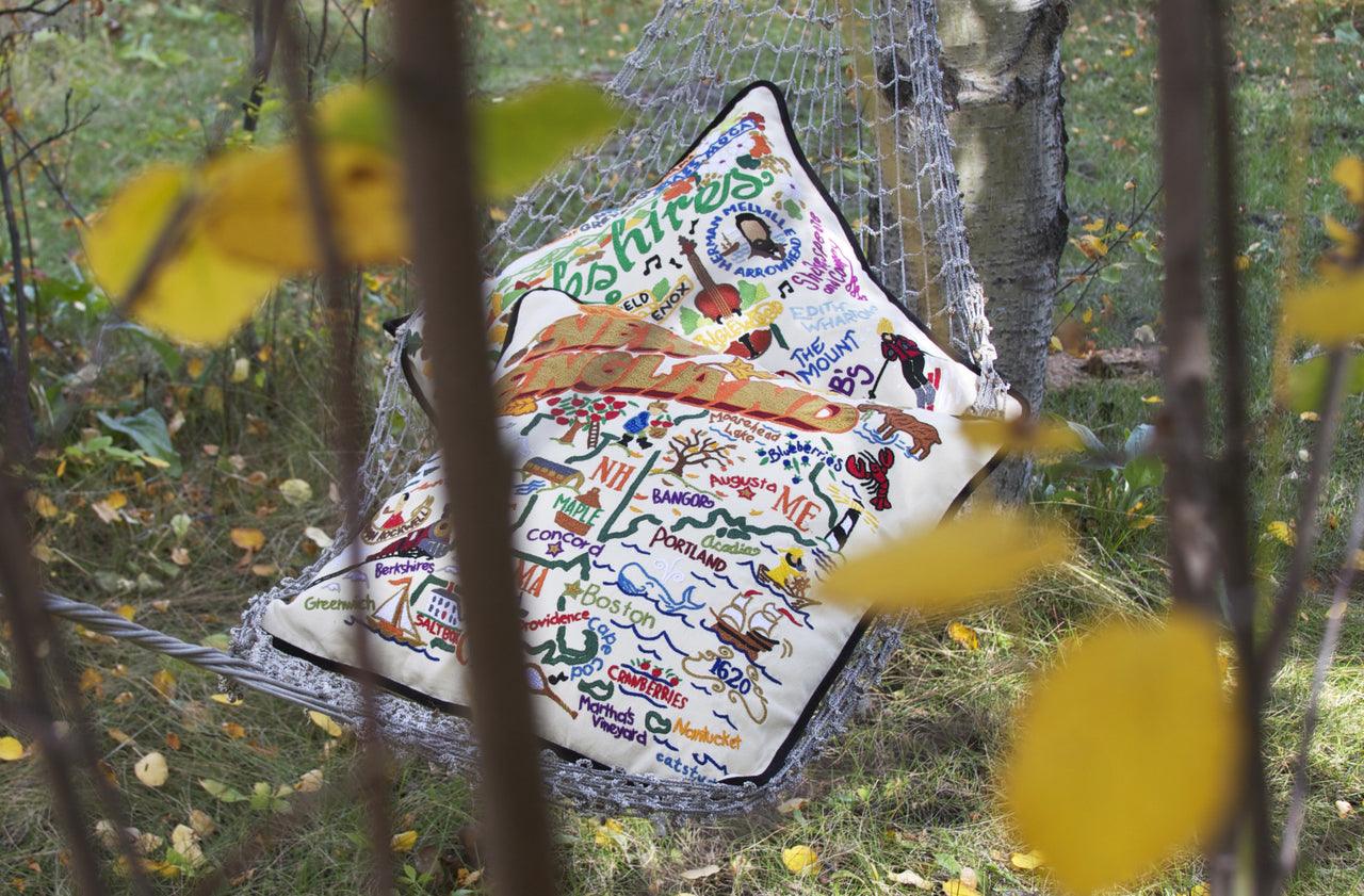 Austin Hand-Embroidered Pillow