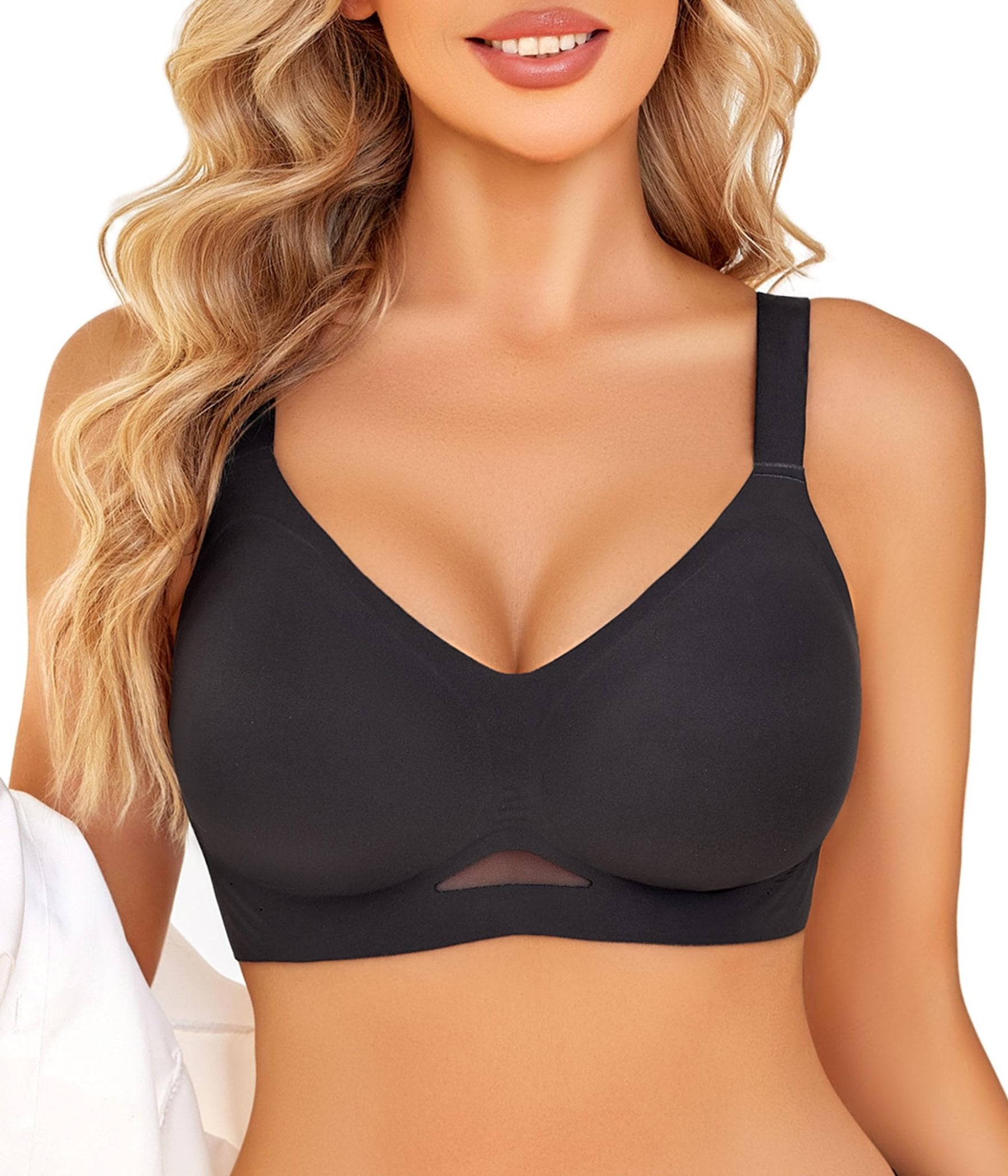 Avidlove Wireless Bras for Women Bras No Underwire Seamless Push Up Bralette Full Coverage Comfort Bra Everyday Bra