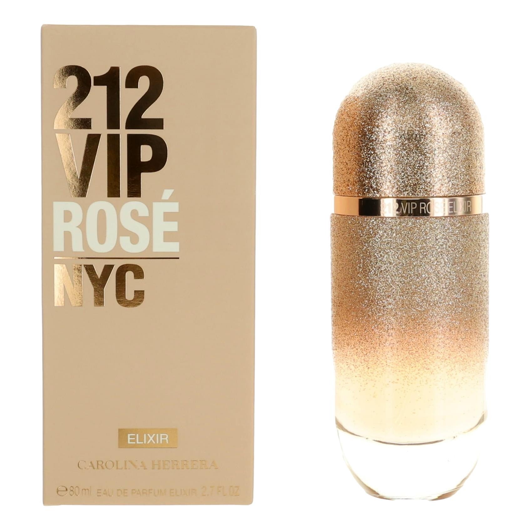 Carolina Herrera 212 VIP Rose Elixir Eau de Parfum Spray for Women 2.7 Oz