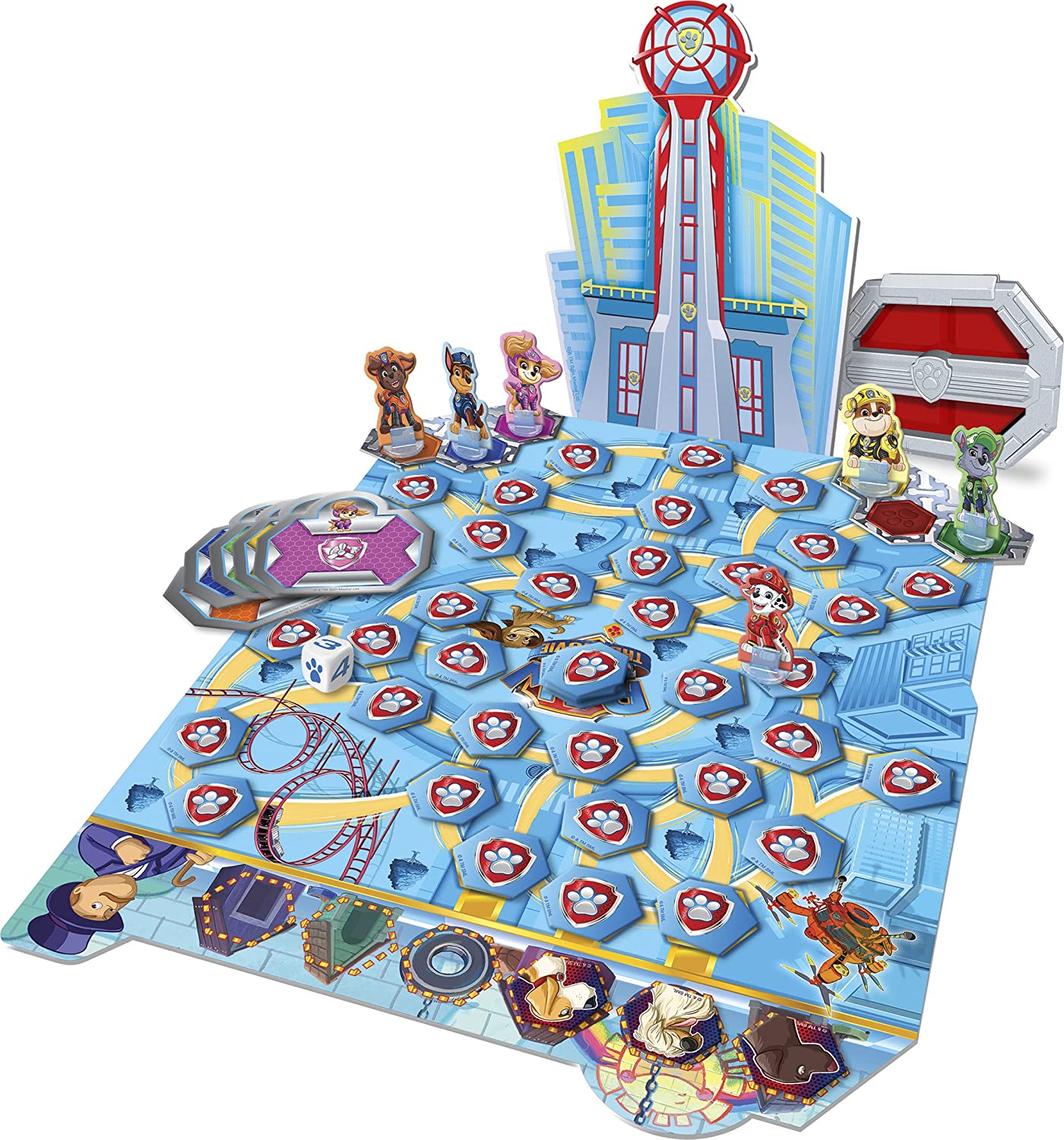 Paw Patrol - The Adventure City Lookout Game