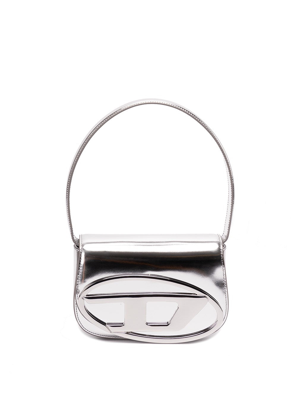 Diesel Women `1Dr` Iconic Shoulder Bag In Mirrored Leather
