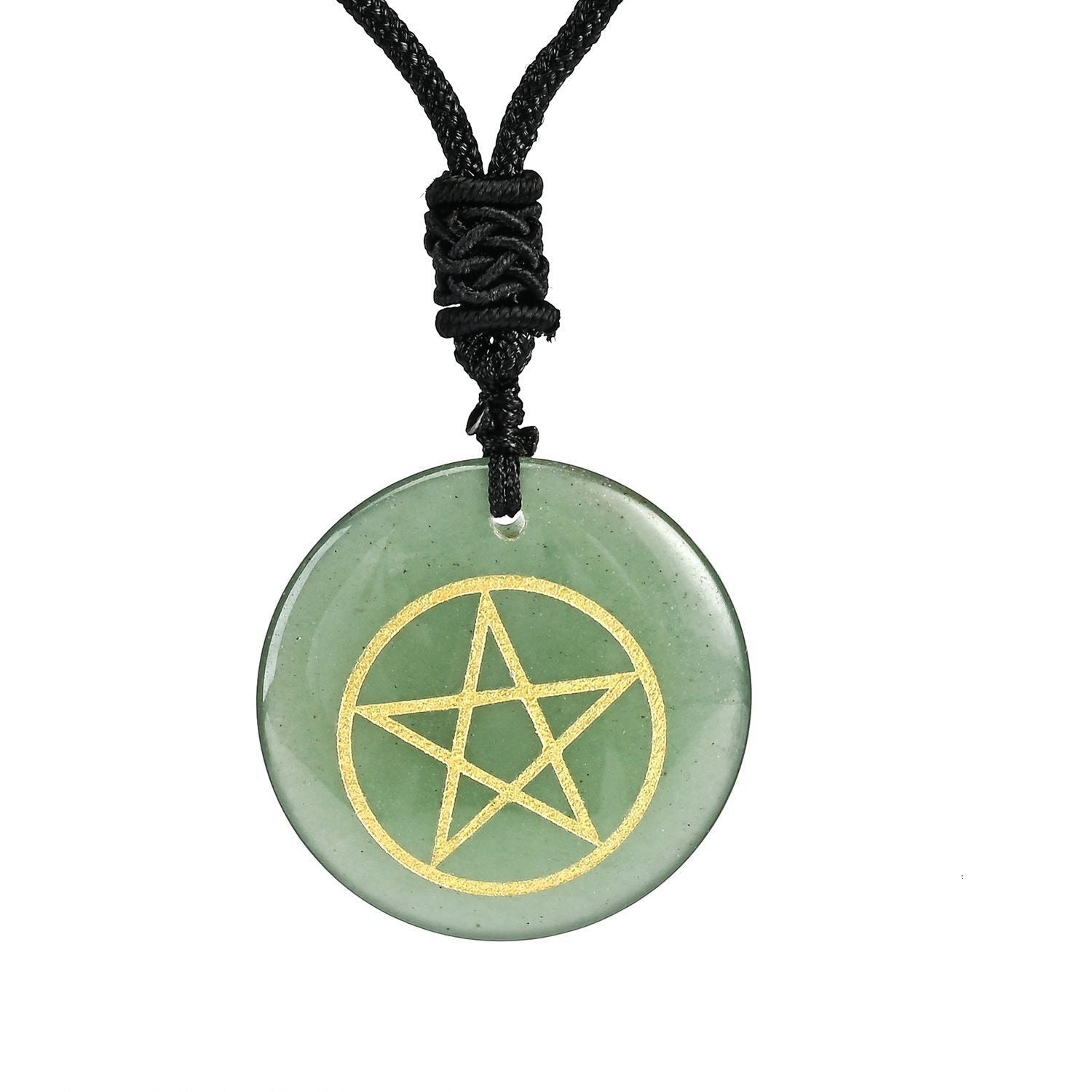 Pentacle Crystal Rope Necklaces