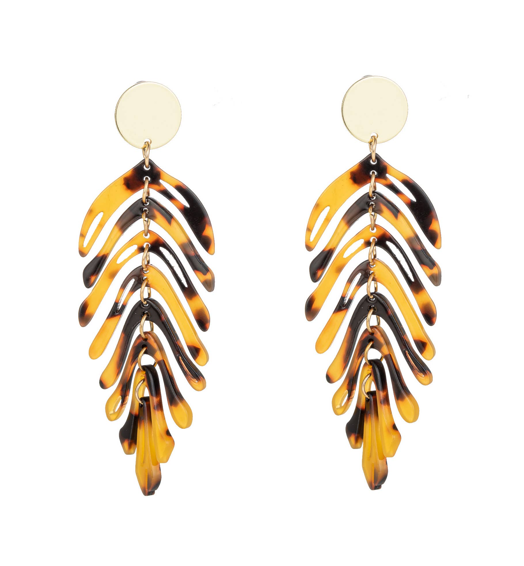 Lindsay Brown Drop Earrings