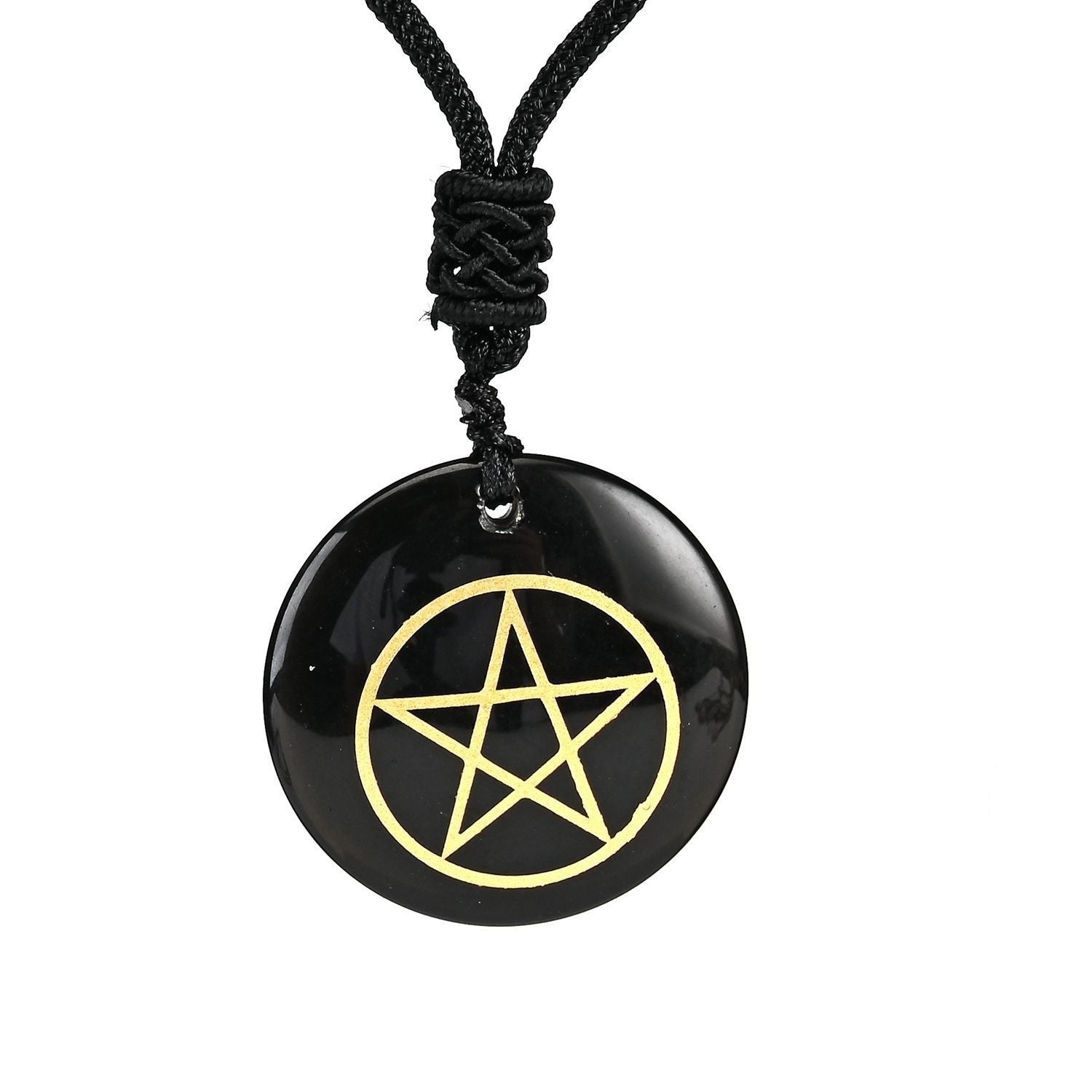 Pentacle Crystal Rope Necklaces