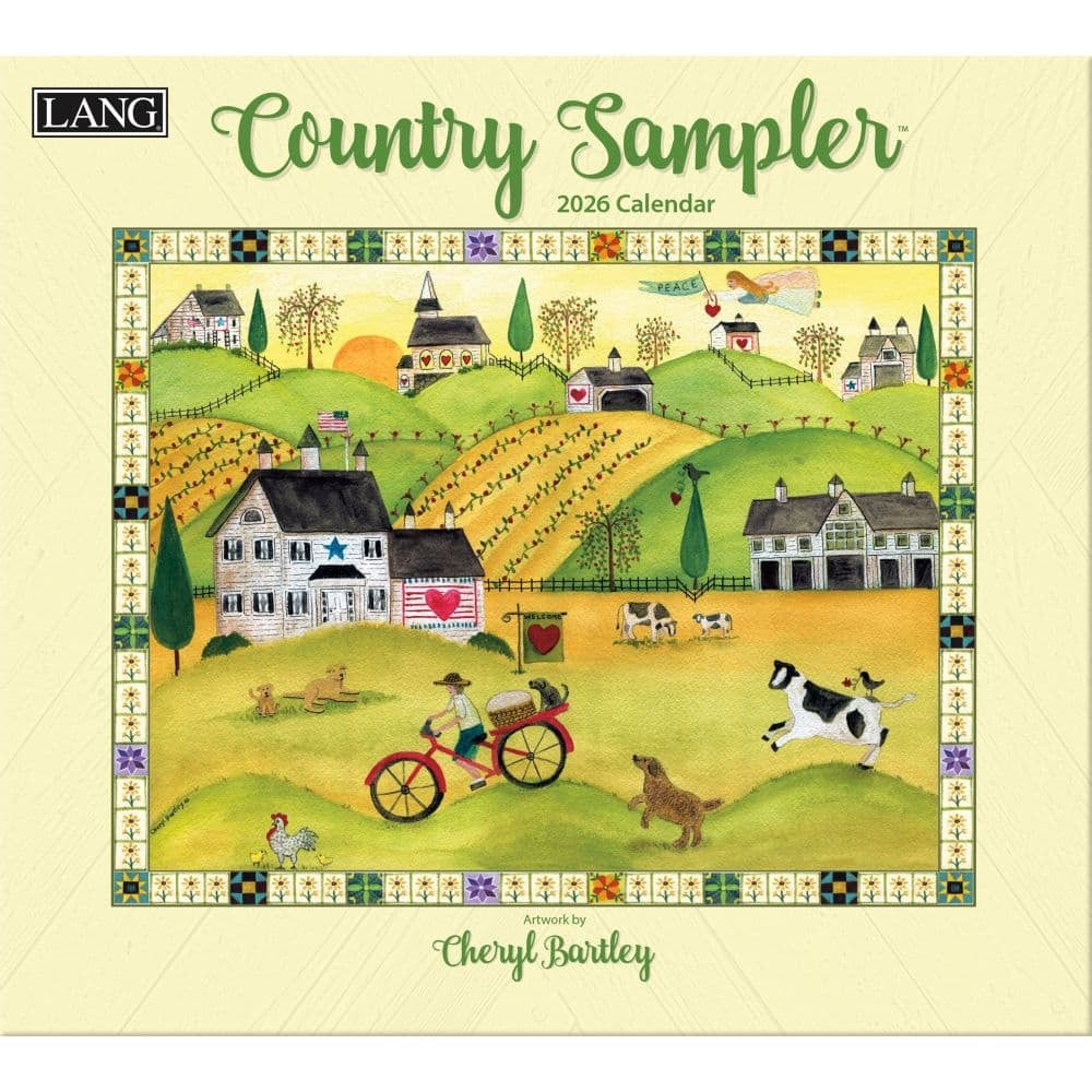 2026 Country Sampler Wall Calendar