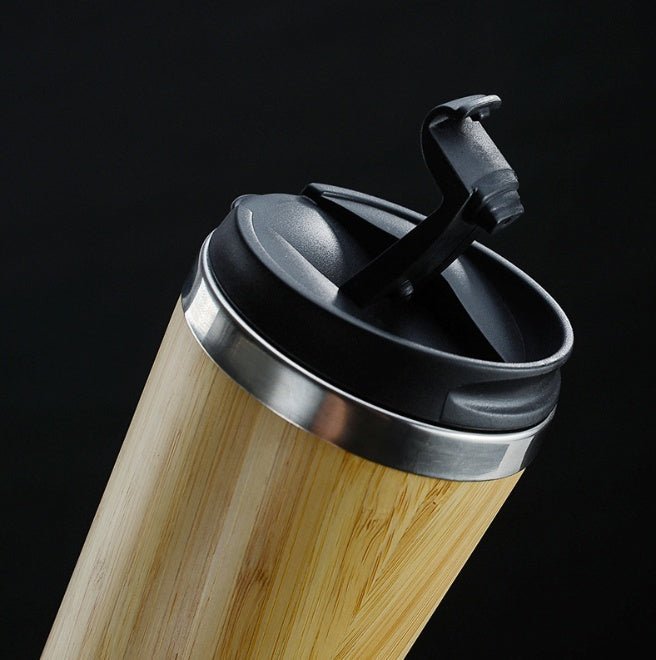 Bamboo Coffee Cup 420ml/14oz which is larger than the average mug size