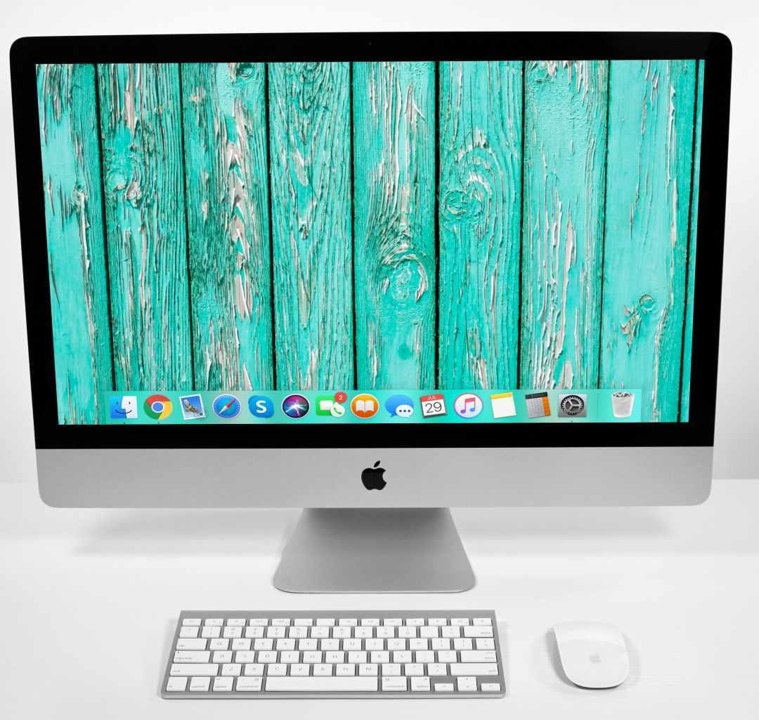 Apple iMac Retina 5K 27-inch 3.0GHz Six-core i5 8GB RAM 1TB SSD Storage (Early 2019) MRQY2LL/A