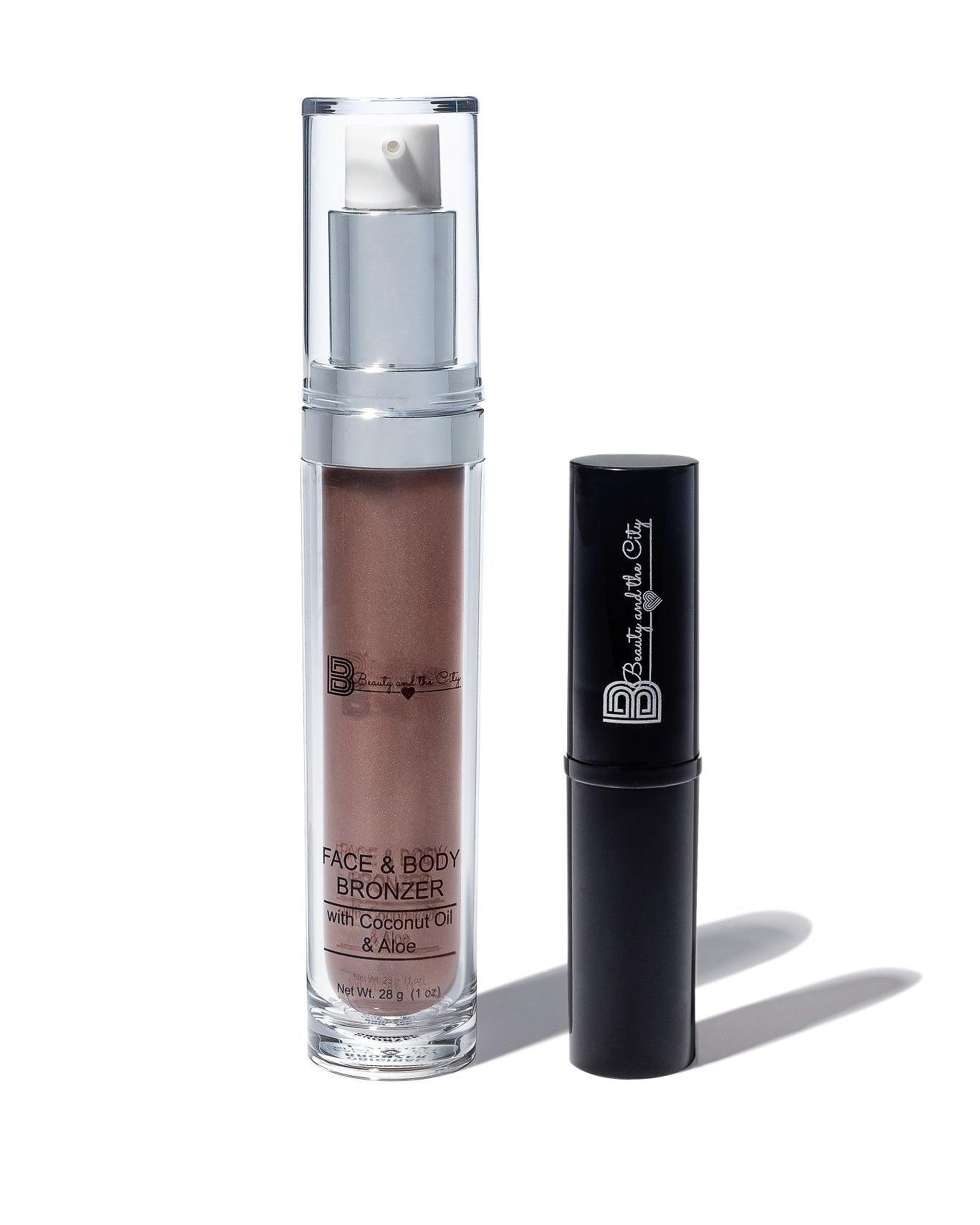 Beauty and the City Radiance Kit – Vegan Glow Essentials for Face, Cheeks & Skin Hydration