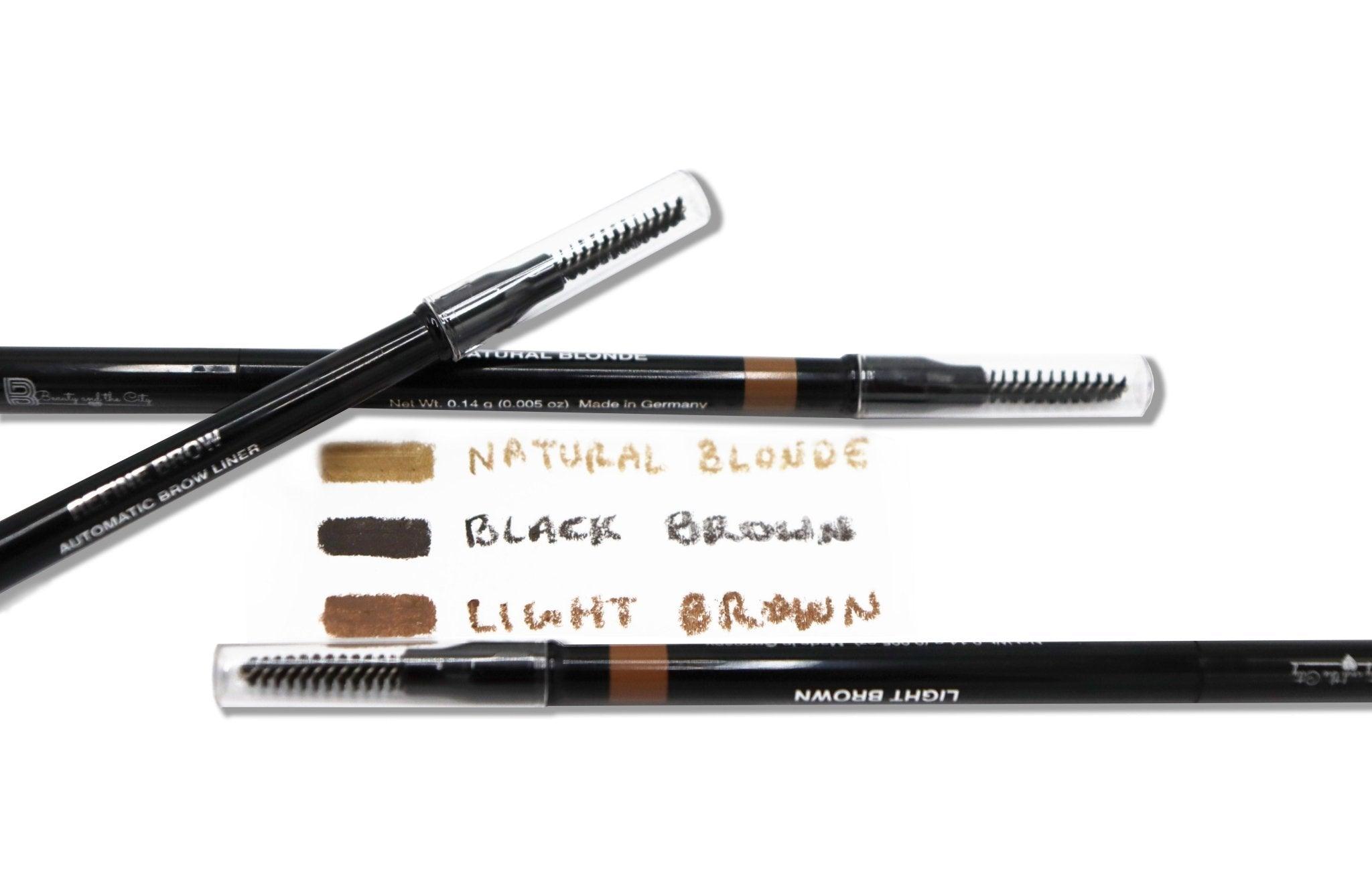 Beauty and the City Vegan Self-Sharpening Eyebrow Pencil – Precise, Long-Lasting Definition for Perfect Brows